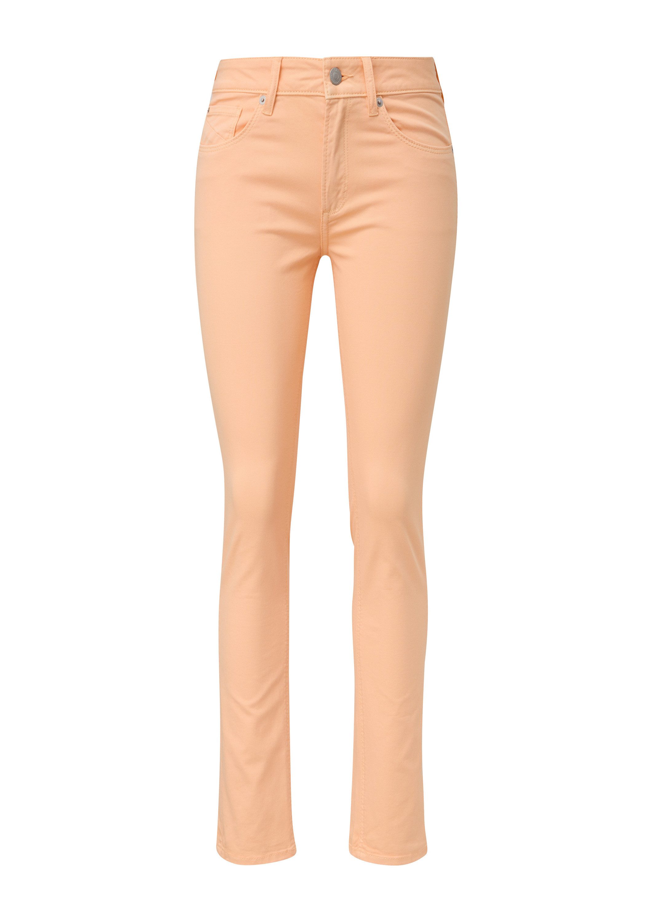 QS Chinos Jeans-Hose CATIE Jeans / Regular Fit / Mid Rise / Slim Fit günstig online kaufen