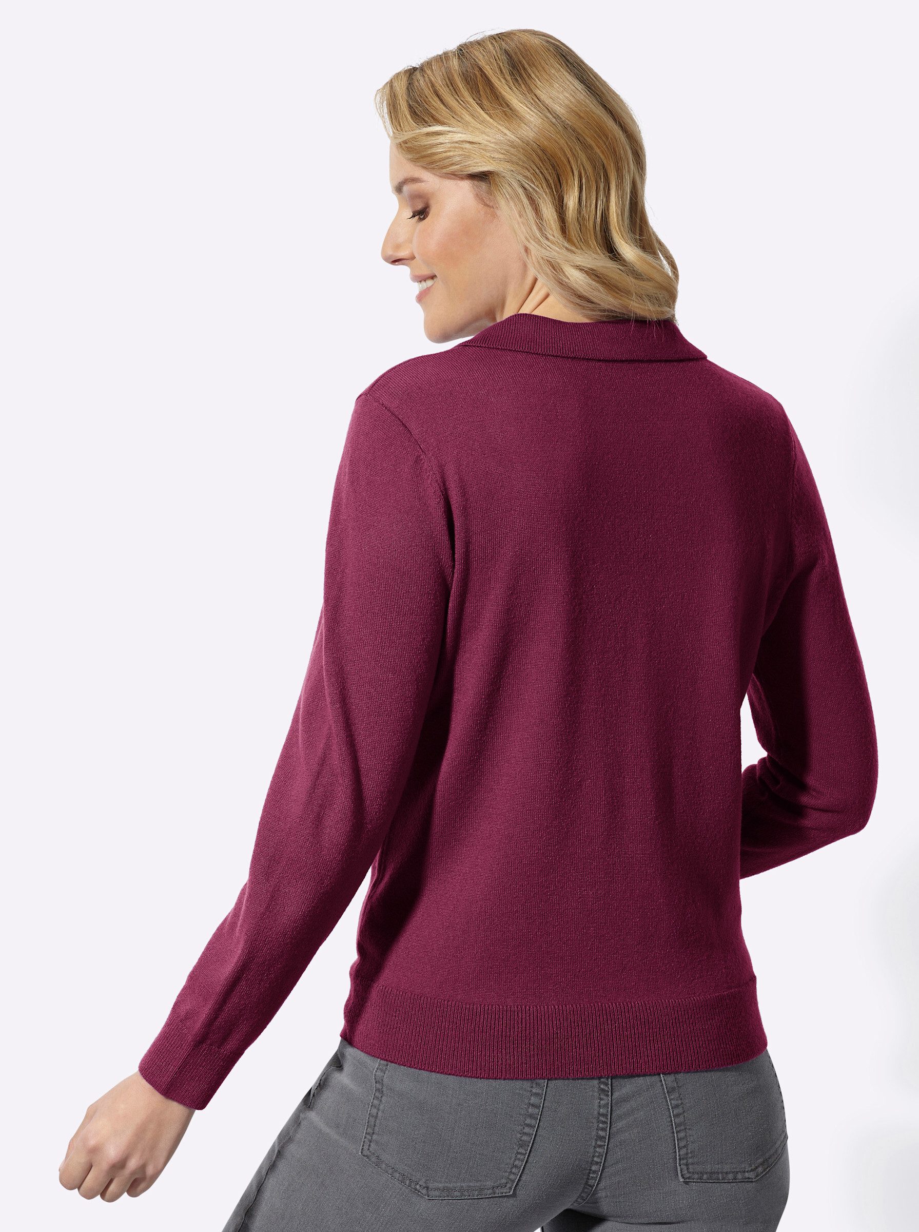 Sieh an! Strickpullover Pullover Langarm Jersey