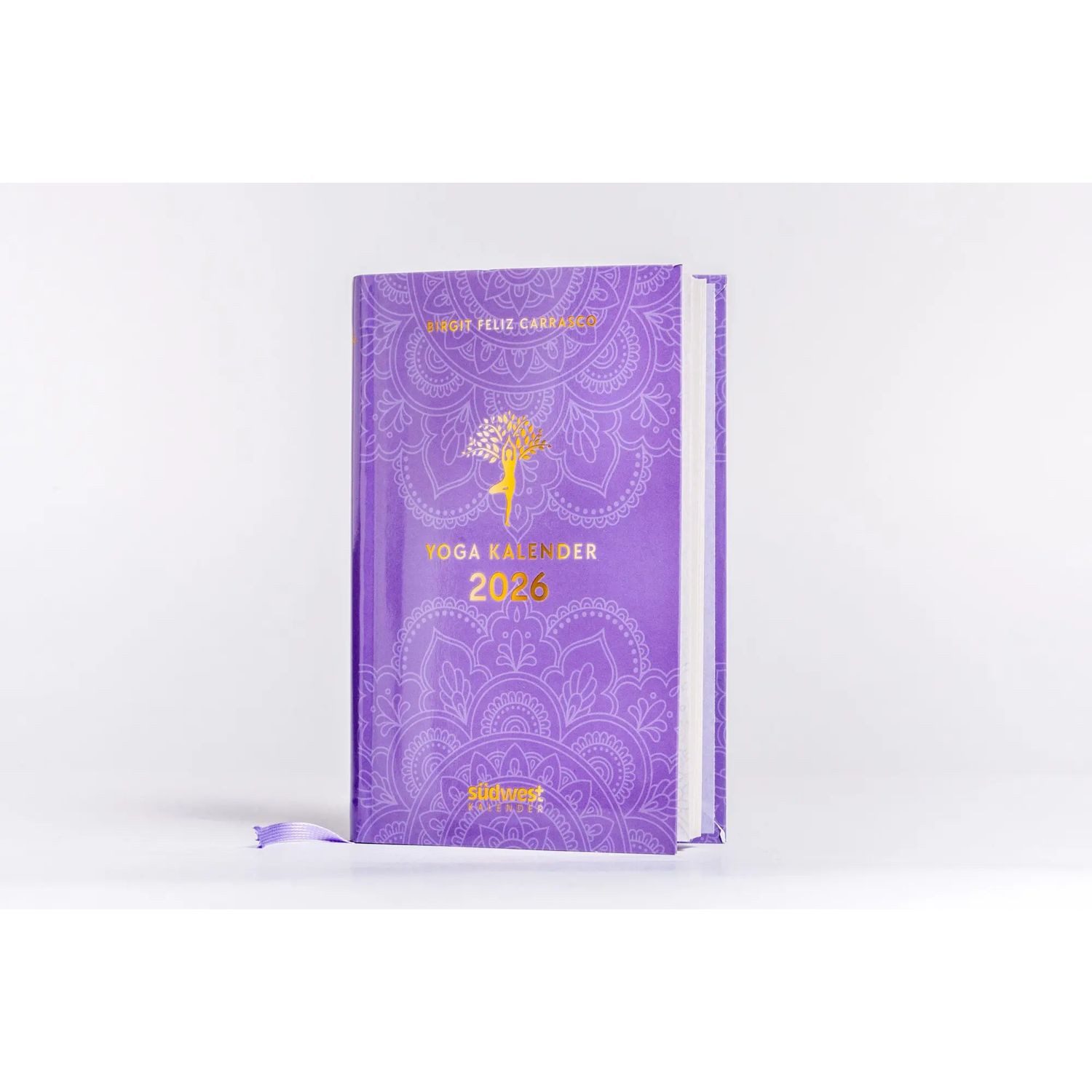 Südwest-Verlag Taschenkalender Yoga-Kalender 2026 - Taschenkalender mit Mantras, Meditationen,...
