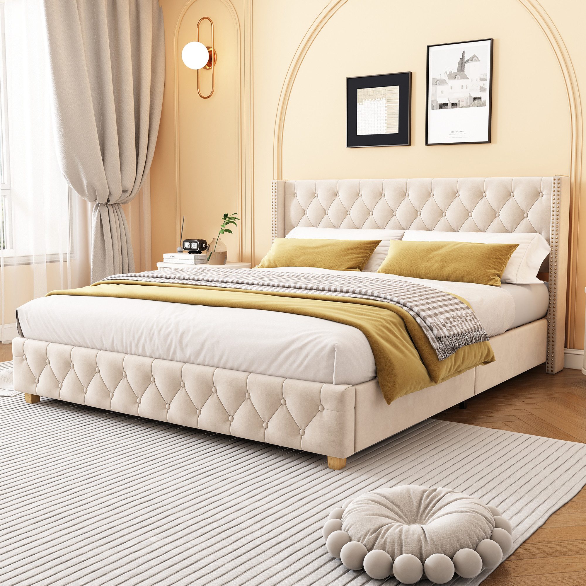 HAUSS SPOLE Polsterbett 180x200 mit Lattenrost günstig online kaufen