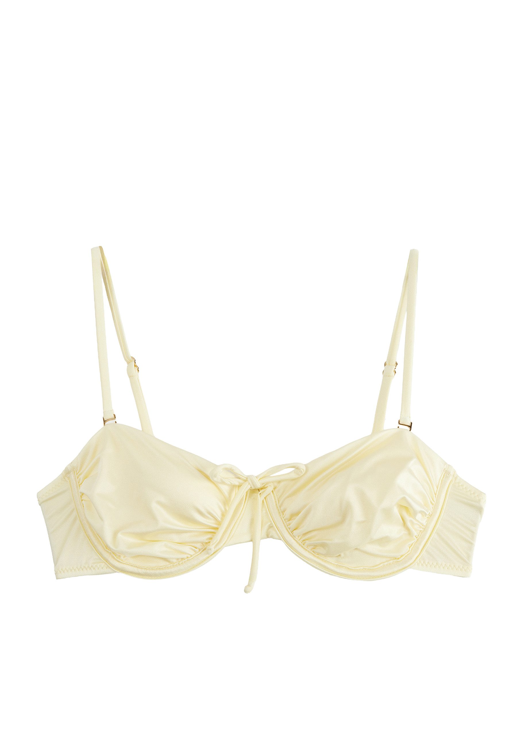 Koton Bügel-Bikini-Top Bikini-Oberteil Mit Bügeln Mit Bügel Balconette-Bikini-Top