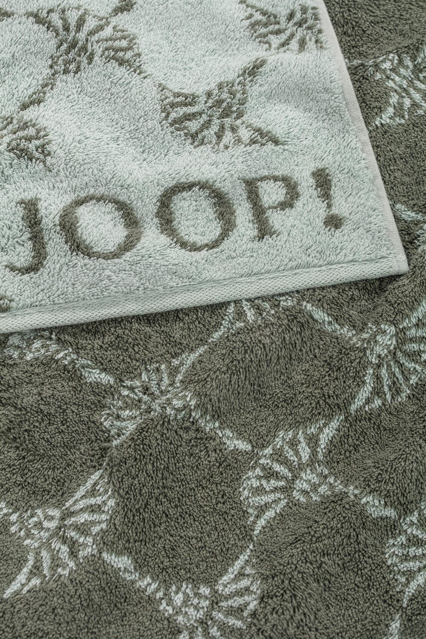 Joop! Handtücher - Textil LIVING JOOP! CORNFLOWER Salbei CLASSIC (2-St) Handtuch-Set
