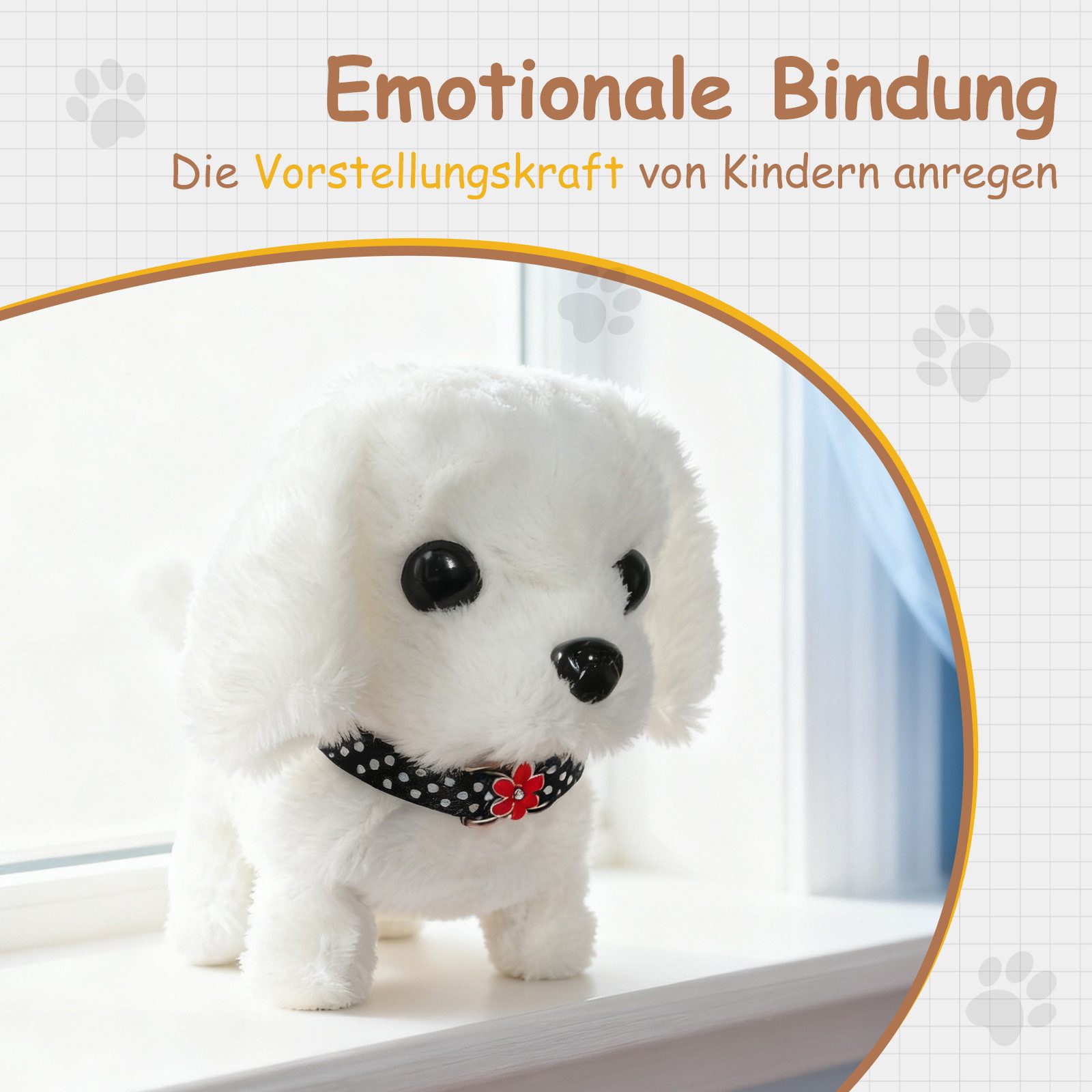 REDOM Plüschfigur Interaktiver Elektronischer Hund Niedliches günstig online kaufen