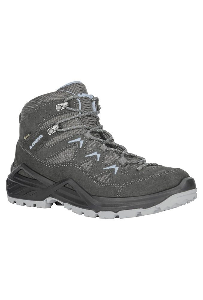 Lowa Sirkos Evo Mid GTX (Veloursleder/Textil, wasserdicht) Wanderschuh günstig online kaufen