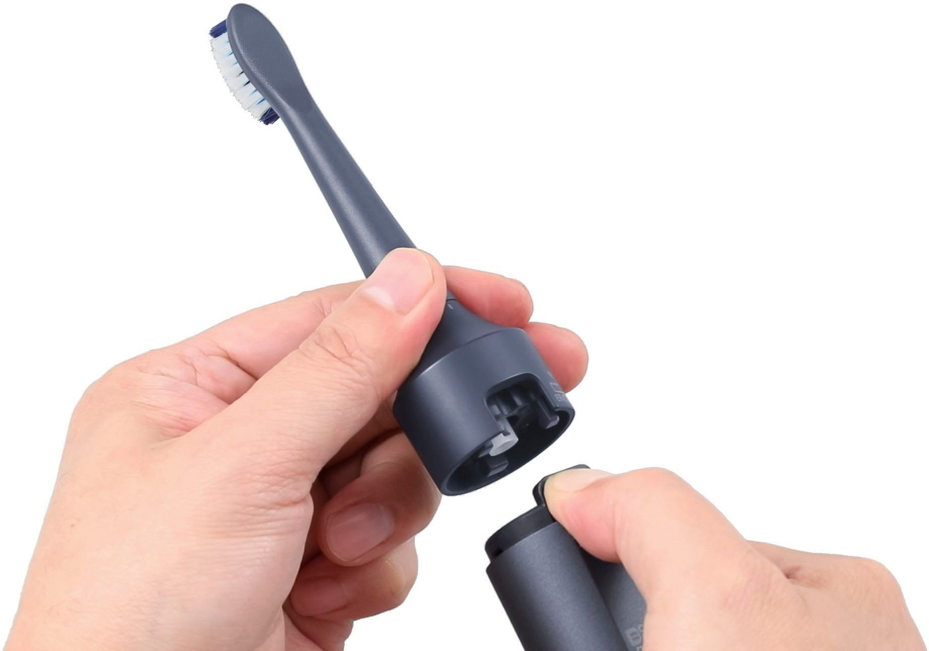 Panasonic Aufsteckbürsten ER-CTB1-A301 Aufsatz elektrische Schallzahnbürste, inklusive Multi-Fit Bürstenkopf & Bürstenkopf mit extrafeinen Borsten