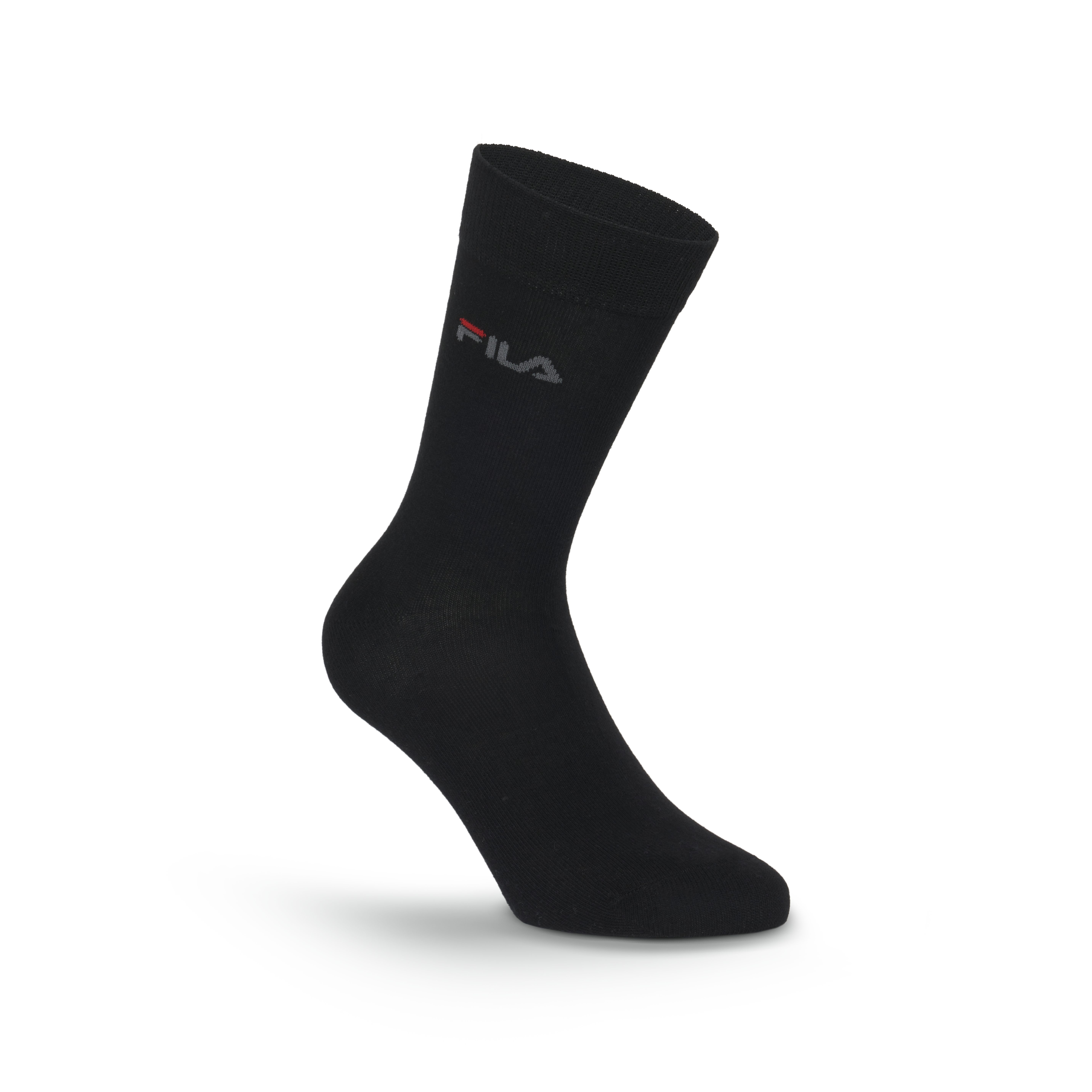 Fila Socken UNISEX LIFESTYLE PLAIN SOCKS (6-Paar, 6 Paar) mit eingestrickem Logo – Bild 3 von 5