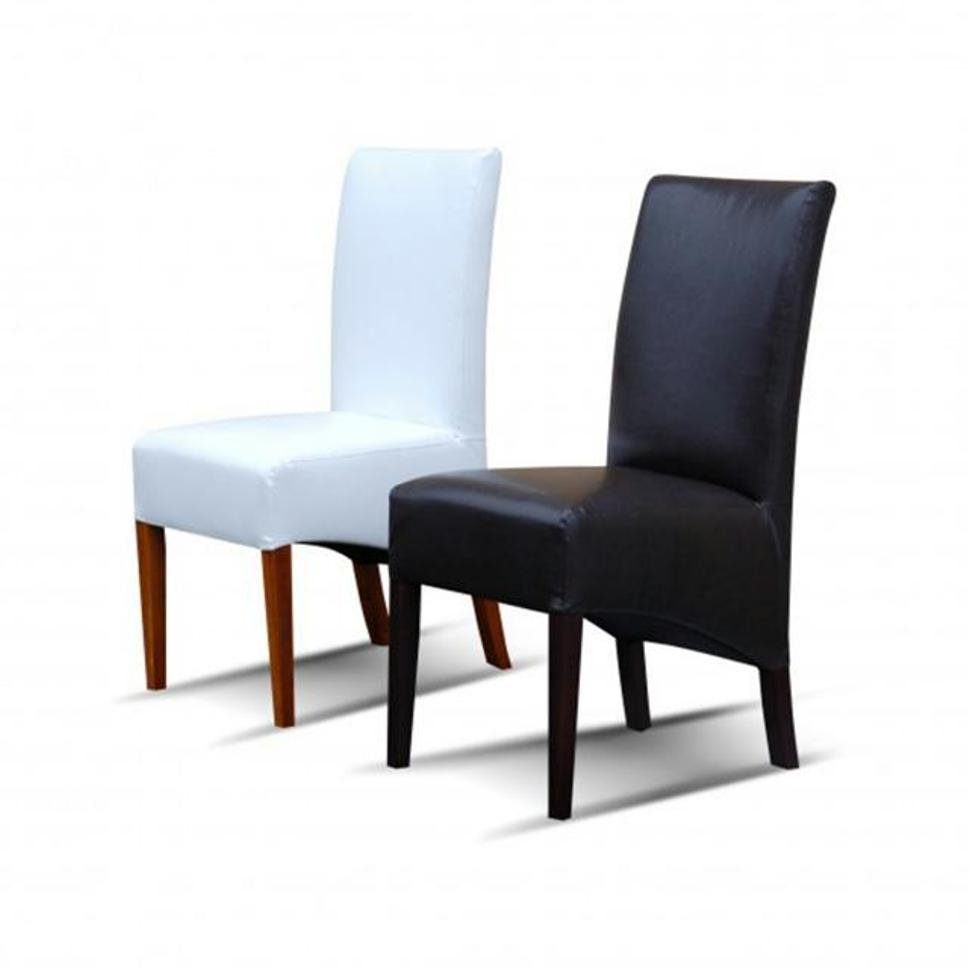 Designer JVmoebel Schwarz Stuhl, Sessel Stuhl Stühle Neu Polster Lehnstuhl Lederstuhl Leder