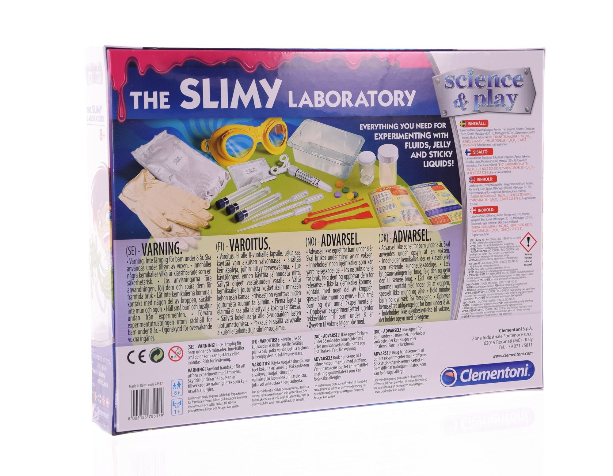 Slimy The Clementoni Puzzle Laboratory, Puzzleteile Clementoni®