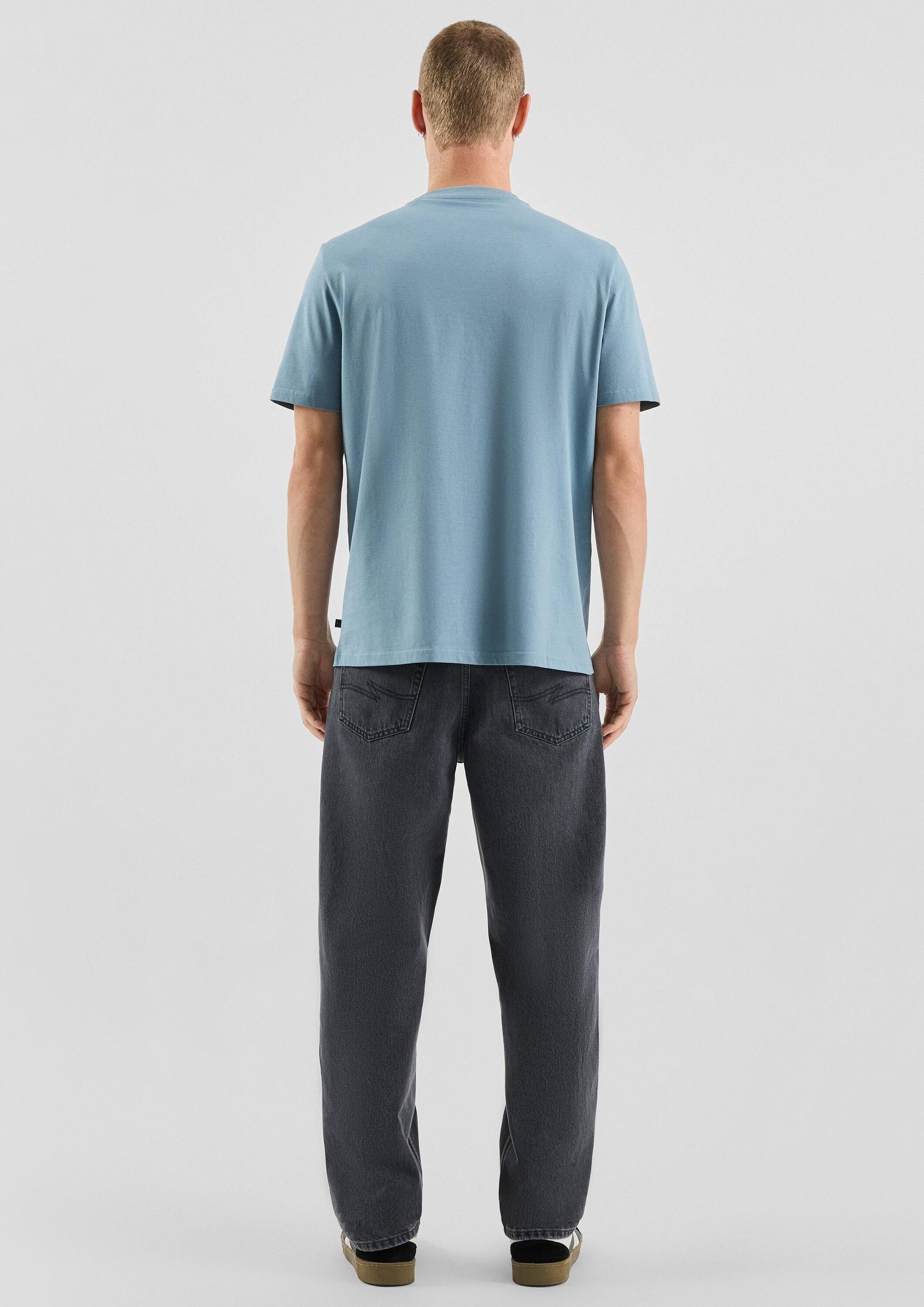 QS Kurzarmshirt T-Shirt T-Shirt mit Print