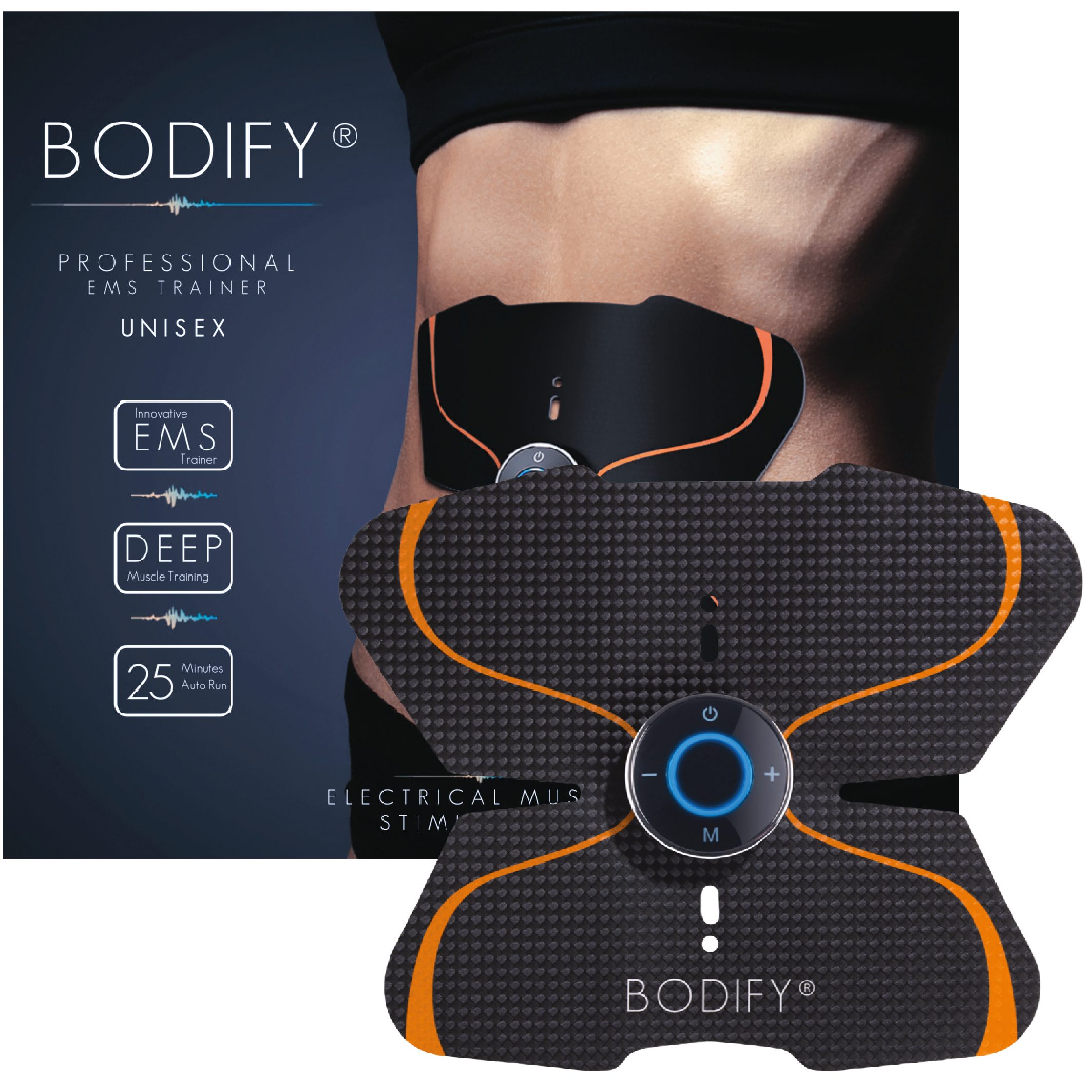 EMS-Bauchmuskeltrainer - EMS Trainer - Gezielte Stimulation der Bauch Muskulatur