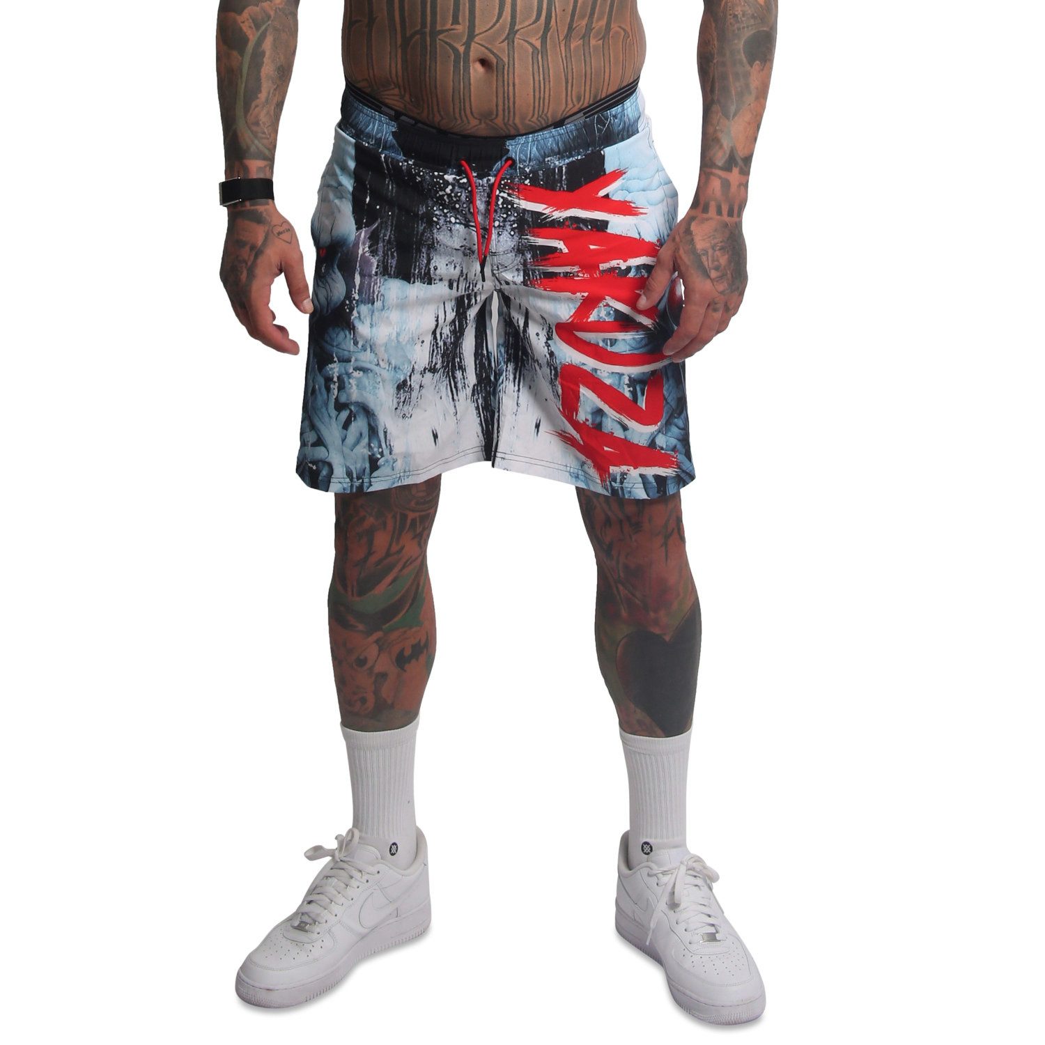 YAKUZA Boardshorts Insanity mit Doppelbund