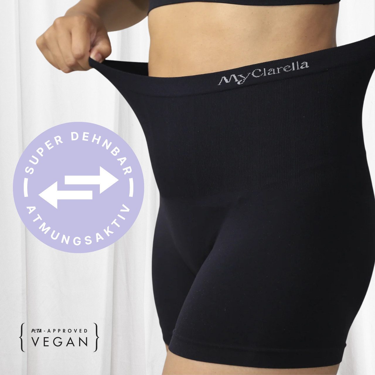 MyClarella Schwangerschaftsslip Unterhose für Schwangerschaft bis Wochenbett - The Mama Panty – Bild 4 von 5