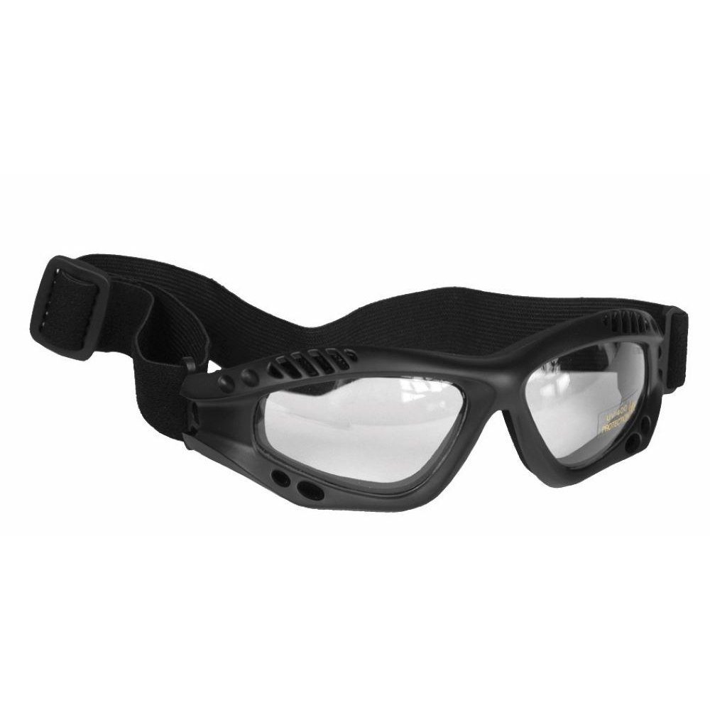 Mil-Tec Sonnenbrille COMMANDO BRILLE AIR PRO SCHWARZ KLAR