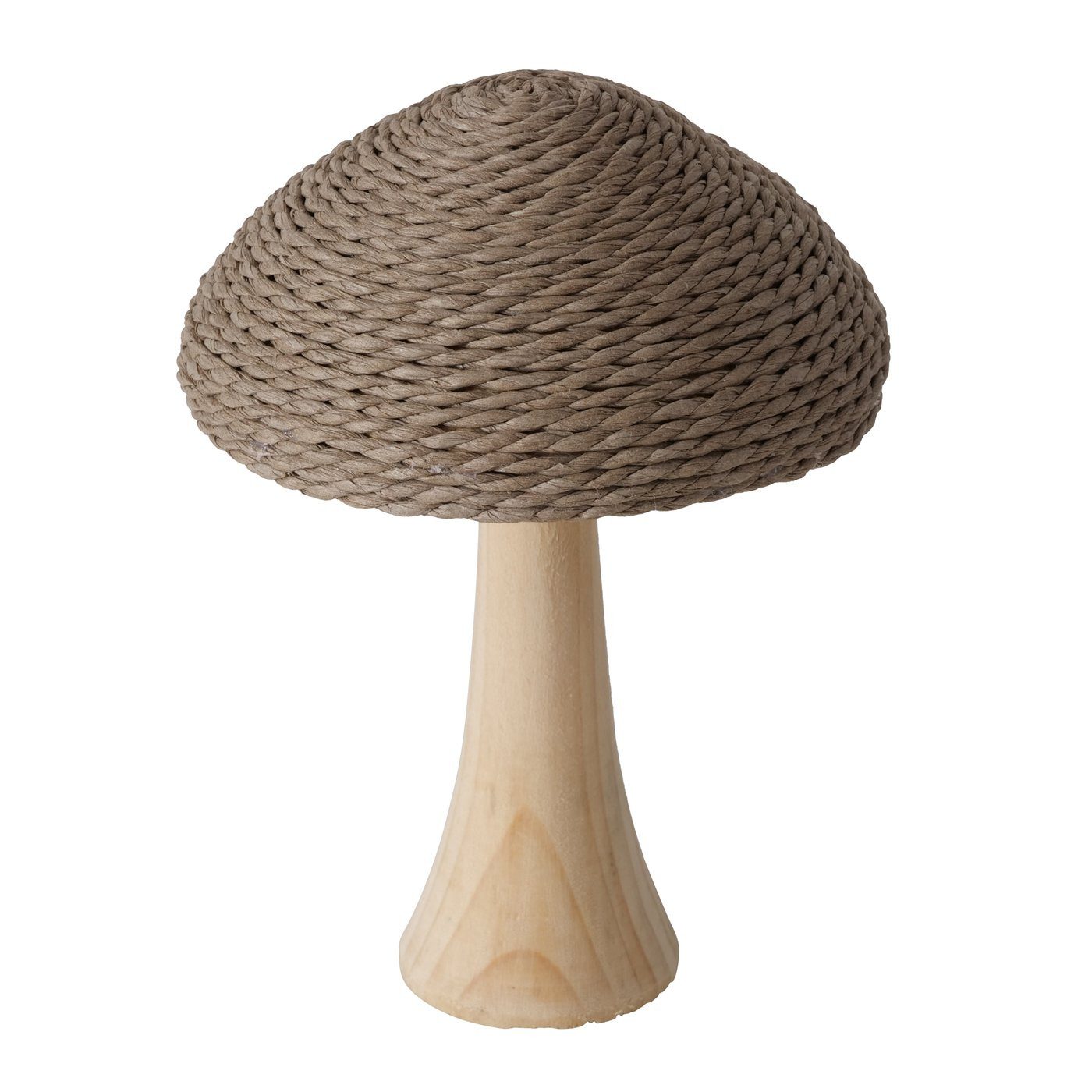 BOLTZE Dekofigur Dekoaufsteller Pilus, Pilz, 1 Stück, 12 cm hoch, Grau oder Rotbraun