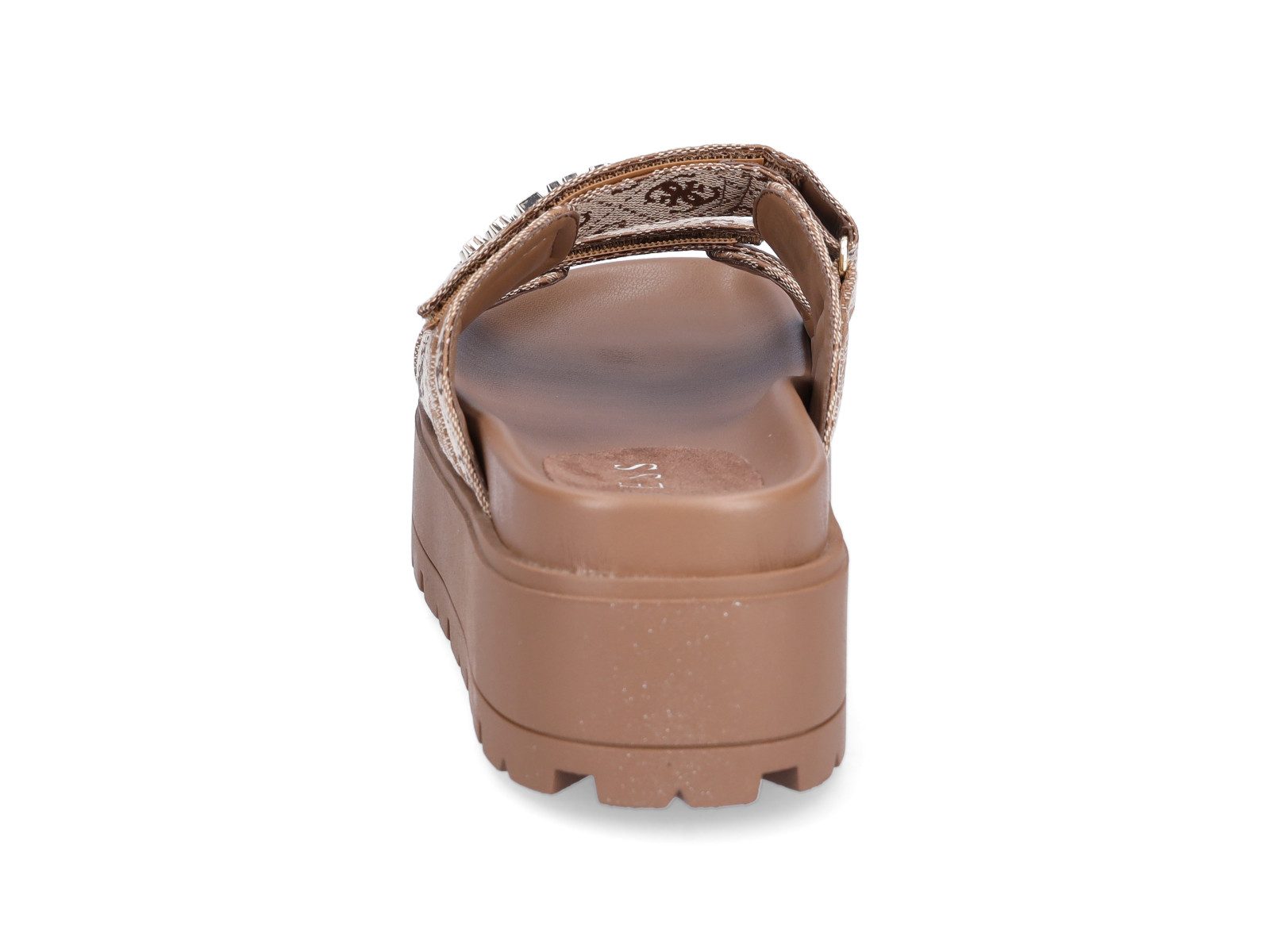 Guess Guess Damen Pantolette Faxon2 beige braun Pantolette