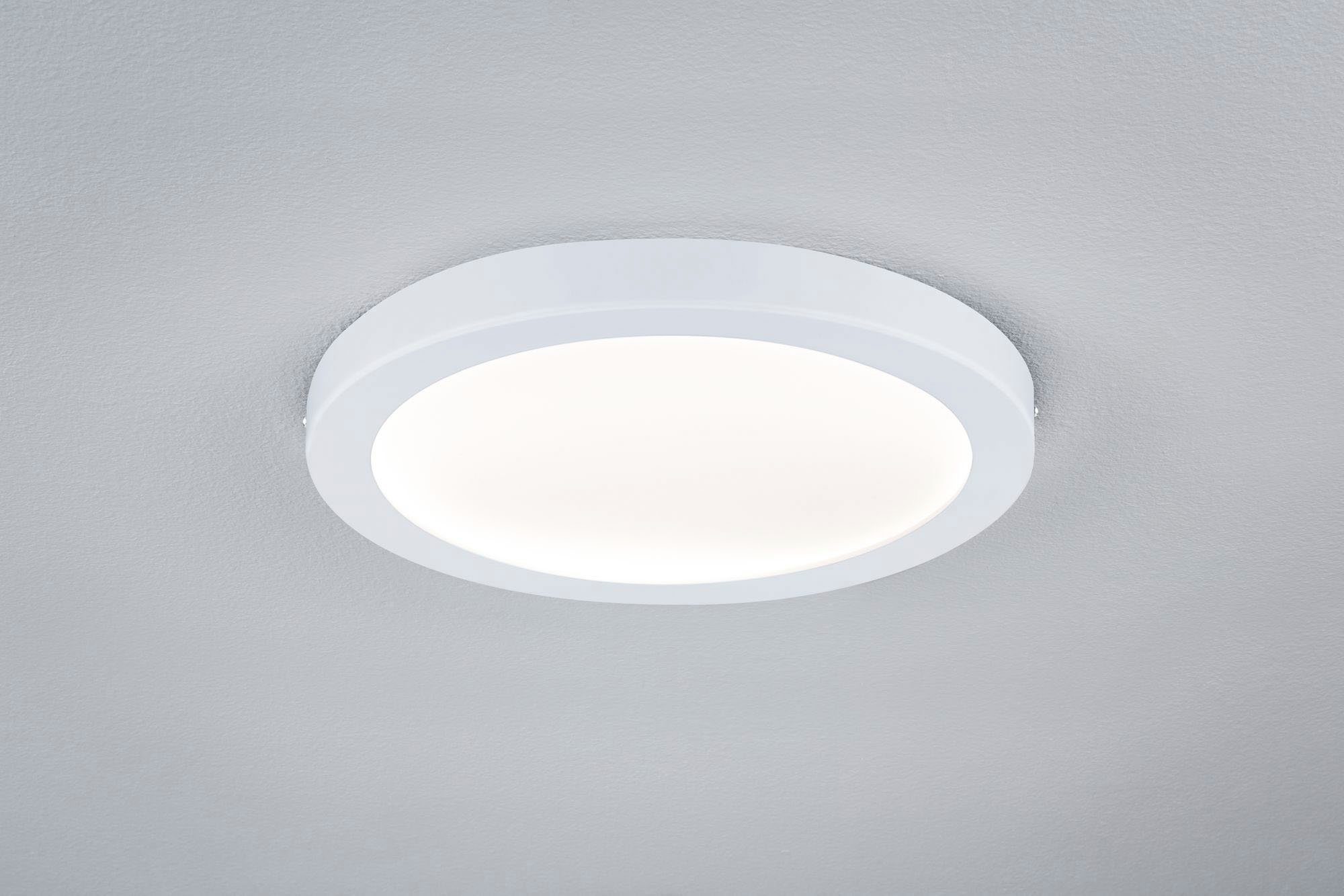 LED Abia, Paulmann Deckenleuchte LED fest Warmweiß integriert,