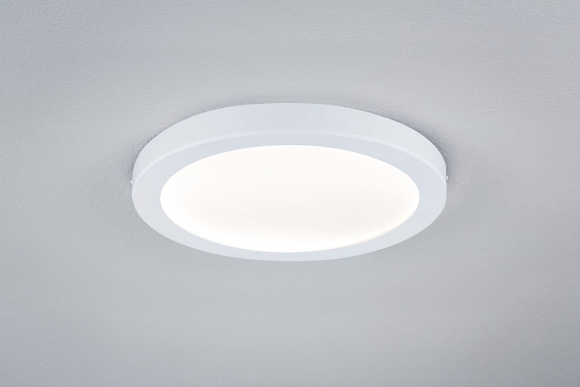 Paulmann LED Deckenleuchte Abia, LED fest integriert, Warmweiß, LED-Modul, LED Deckenlampe