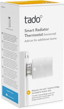 Tado Heizkörperthermostat Smartes Heizkörper-Thermostat - Duo Pack, zur Einzelraumsteuerung, (Packung)