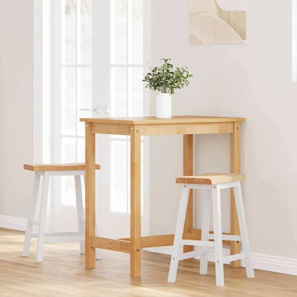 vidaXL Barhocker Barhocker 2 Stk. Weiß günstig online kaufen