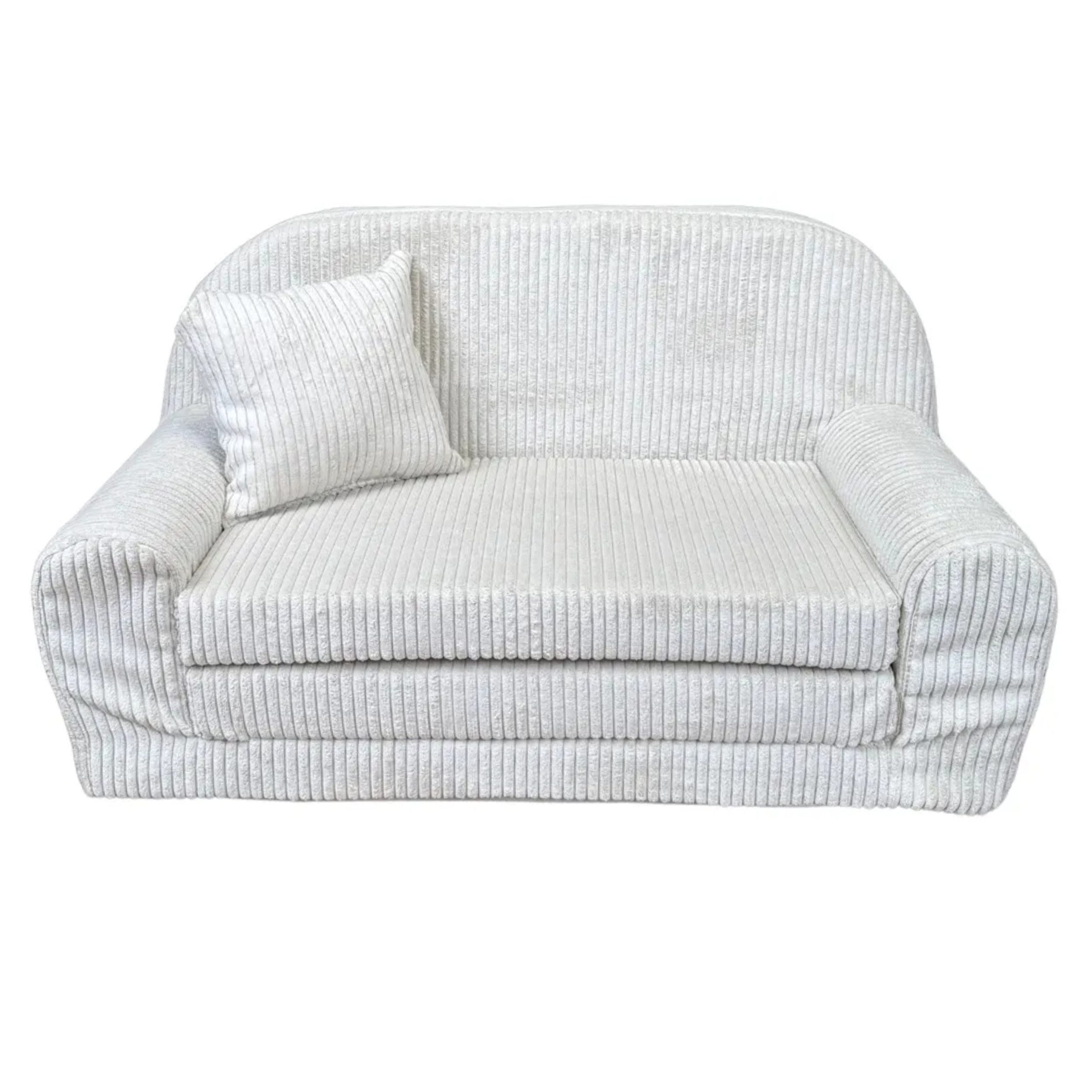 FORTISLINE Kindersofa Mini-Sofa Rosalia aus Cord günstig online kaufen