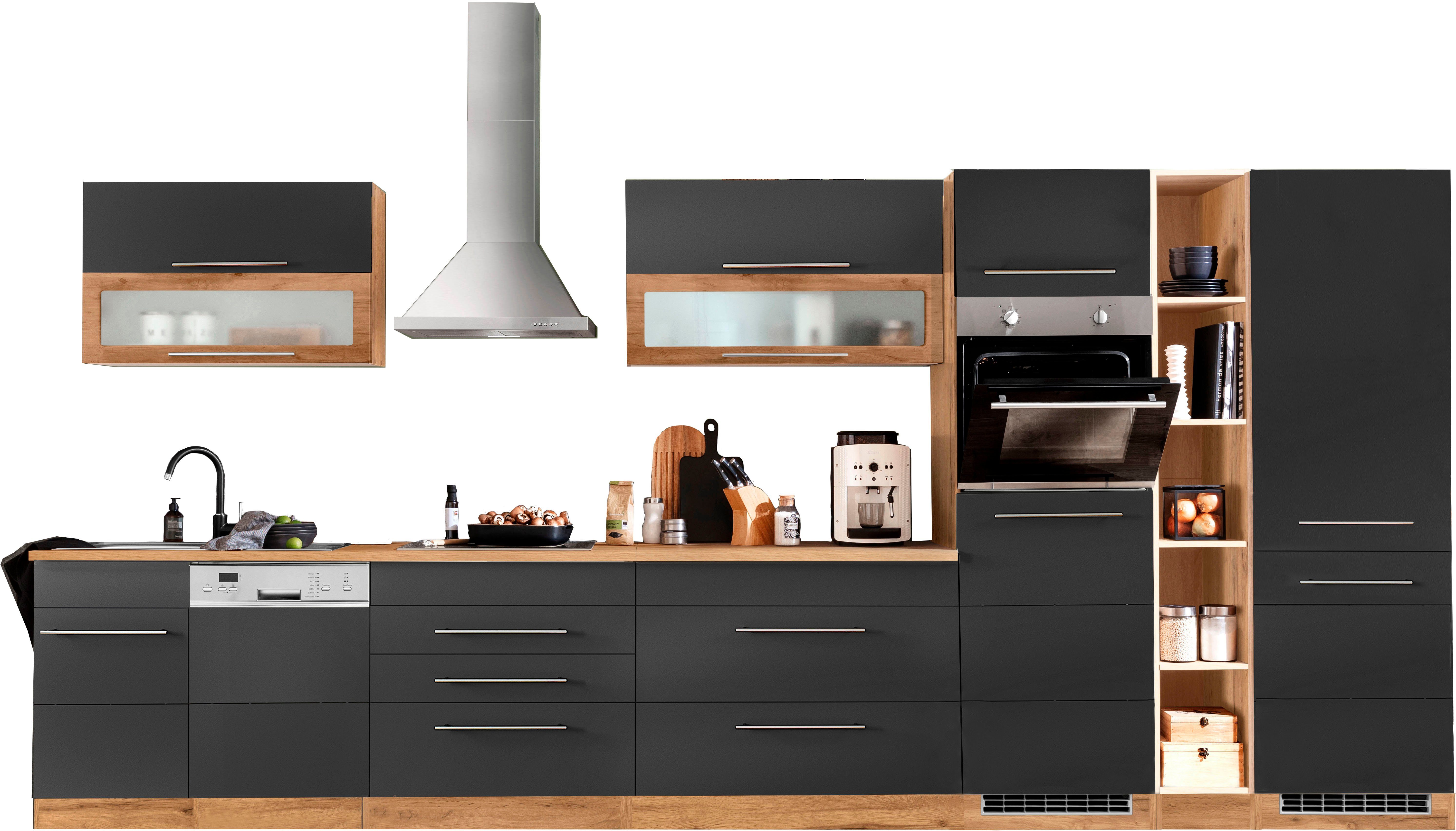 KOCHSTATION Küchenzeile KS-Wien, Breite 440 cm, günstig online kaufen