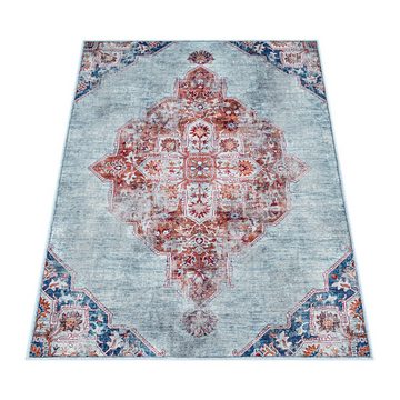 Teppich Wohnzimmer Mandala Motiv Mit Ornamenten Teppich, Paco Home, Läufer, Höhe: 4 mm