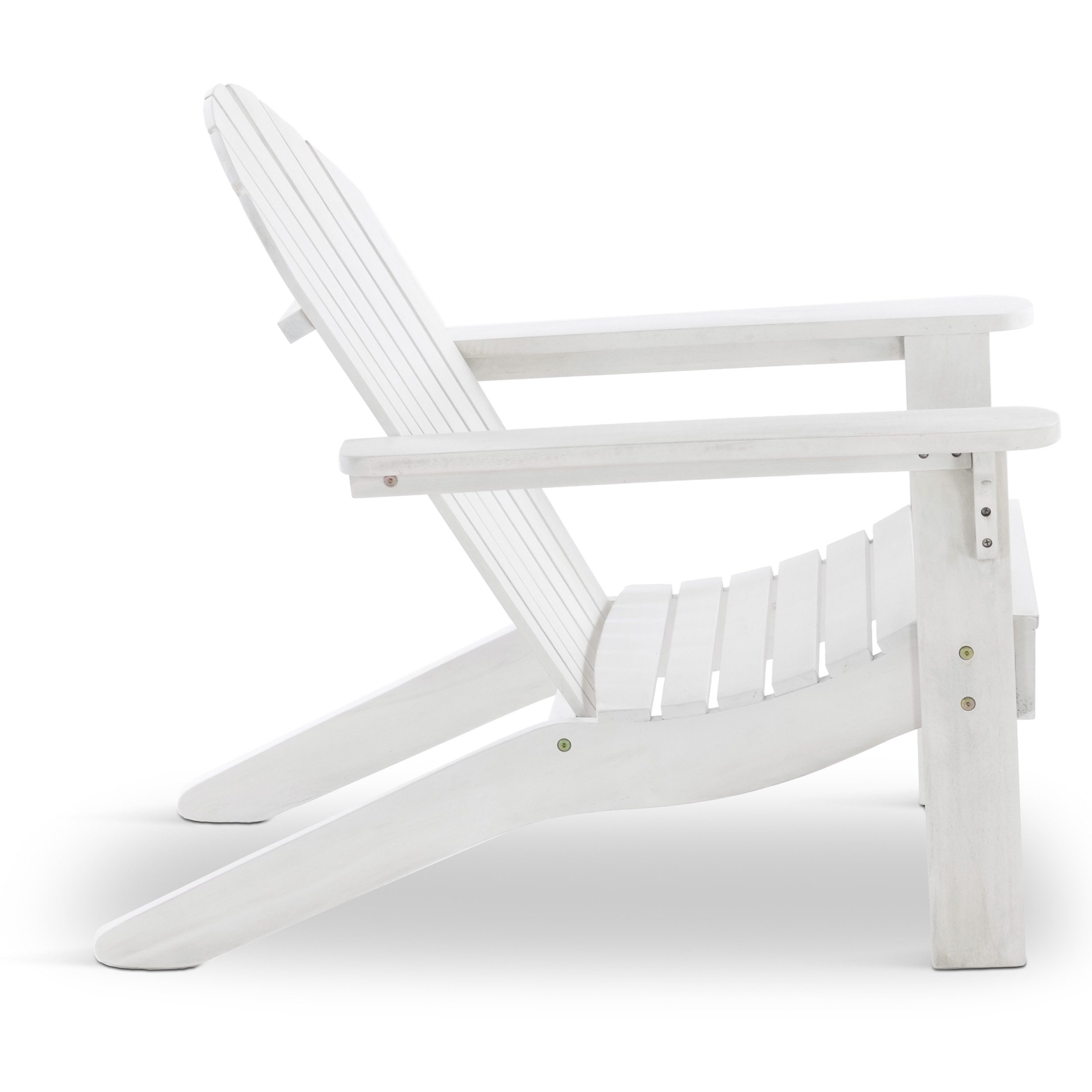 Raburg Gartensessel XXL Design-Gartenstuhl, Akazie Hartholz, Premium Light, Adria, Canadian Adirondack Deck-Chair / Hamburger Alsterstuhl