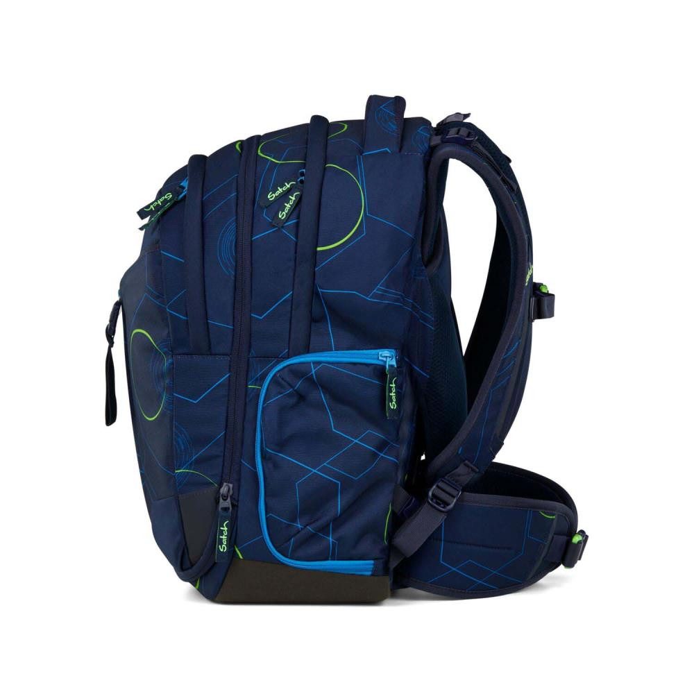 Satch Schulrucksack Match (3tlg., inkl. Schlamperbox und Sporttasche)