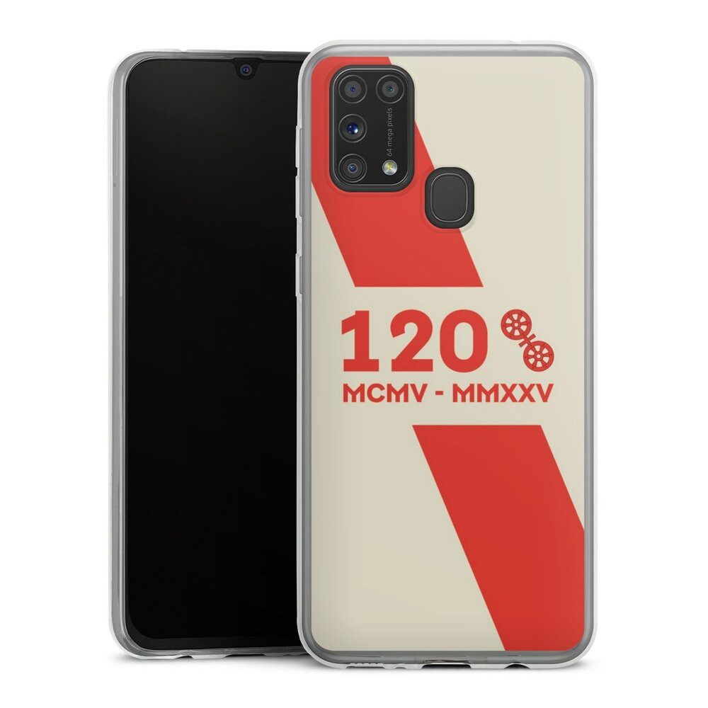 DeinDesign Handyhülle 1. FSV Mainz 05 E.V. 120 Jahre Bundesliga, Samsung Galaxy M31 Slim Case Silikon Hülle Ultra Dünn Schutzhülle