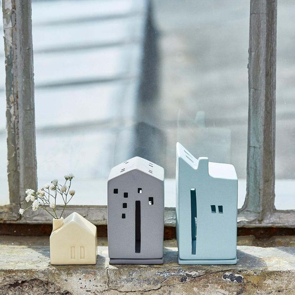 Räder Dekoobjekt Design Lichthaus Blau (11,7cm)