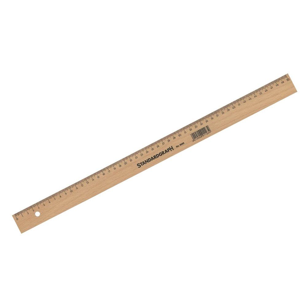 STANDARDGRAPH Lineal STANDARDGRAPH Holzlineal 1950 50cm