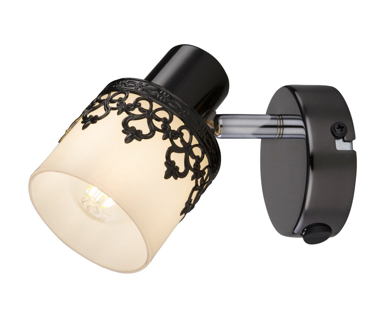 Rabalux LED Deckenspots "Lacey" Metall, schwarz, E14, L115mm