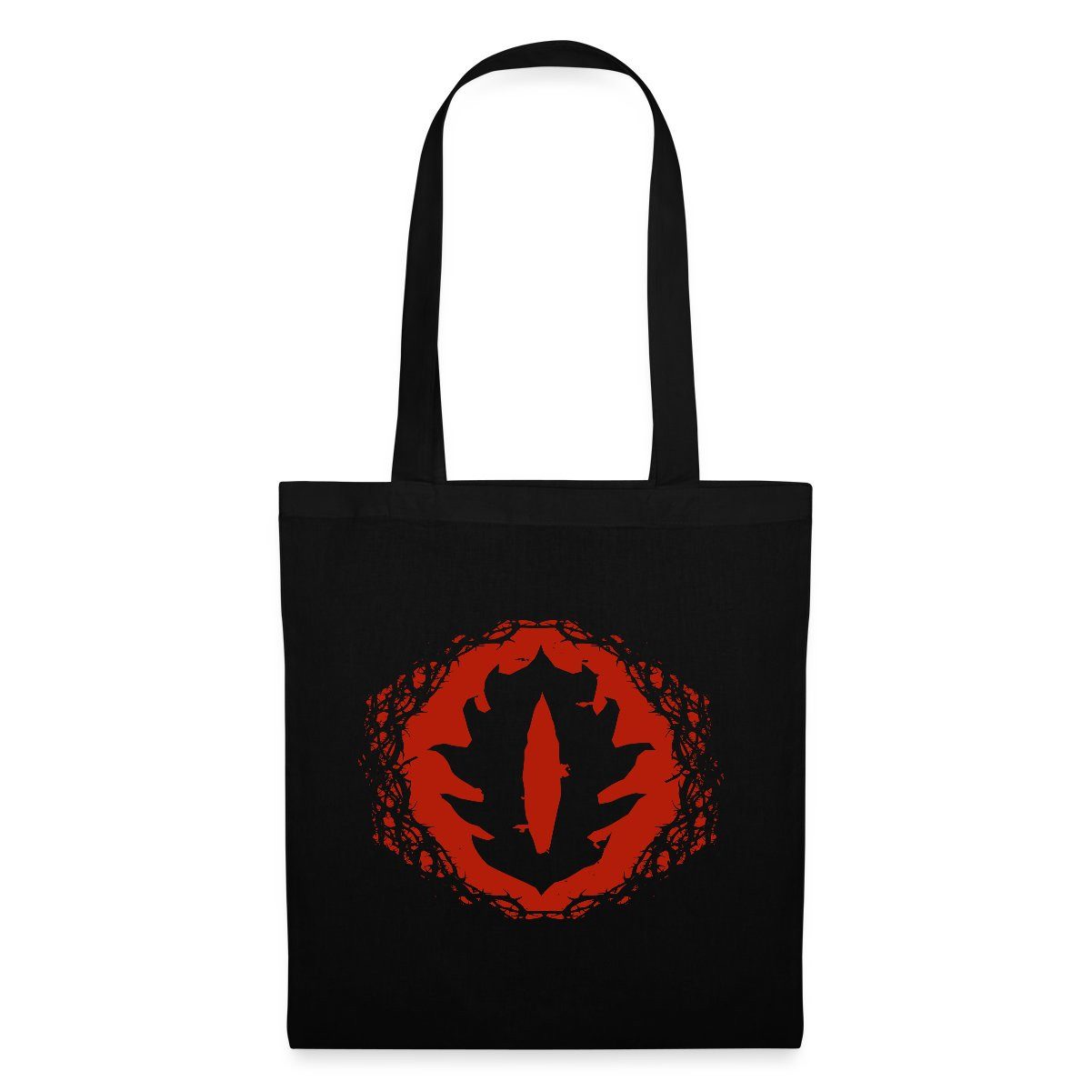 Spreadshirt Henkeltasche Der Hobbit Das Auge Saurons Stoffbeutel (1-tlg)