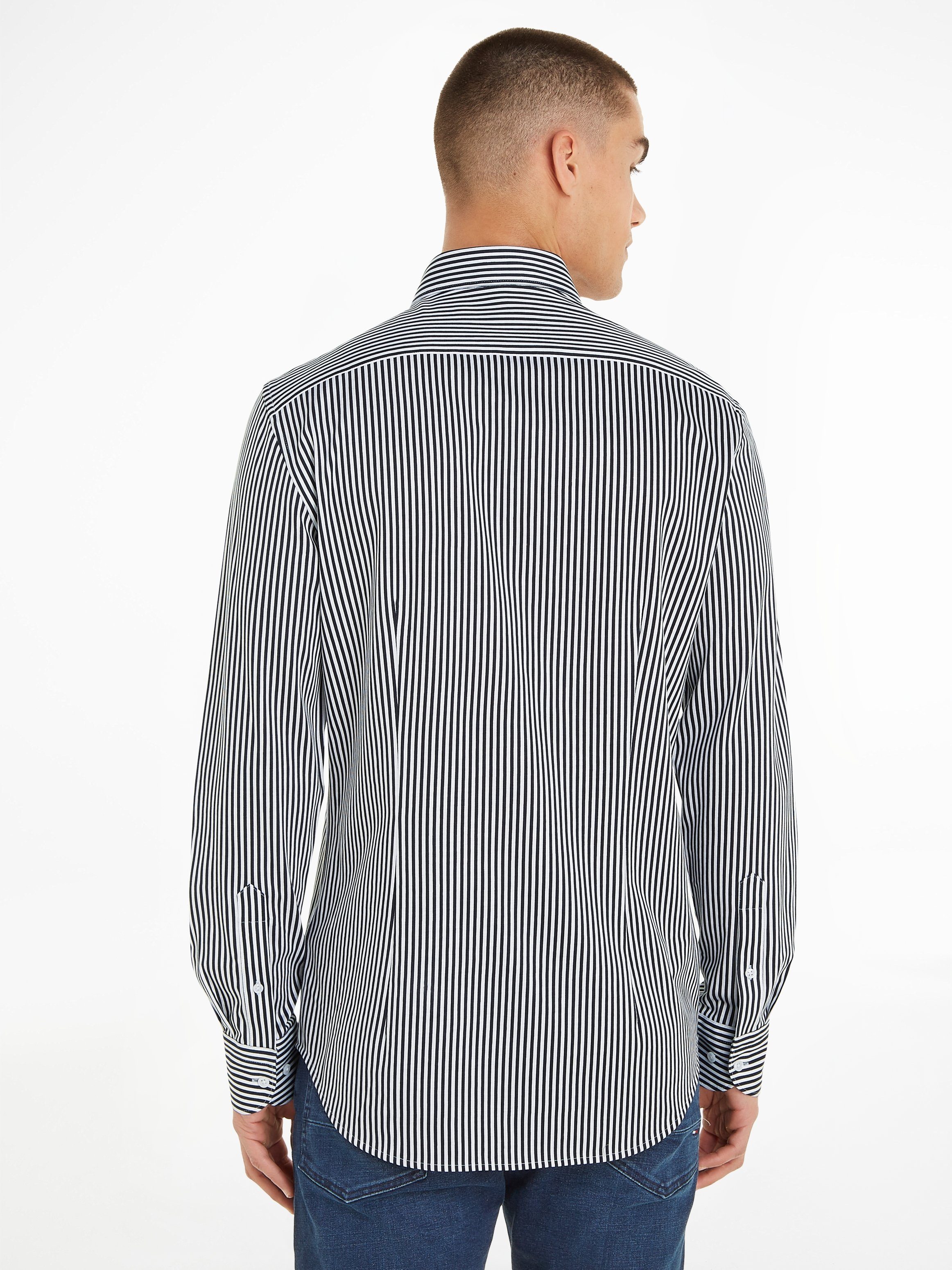 Tommy Hilfiger Langarmhemd CL KNITTED STRIPE günstig online kaufen