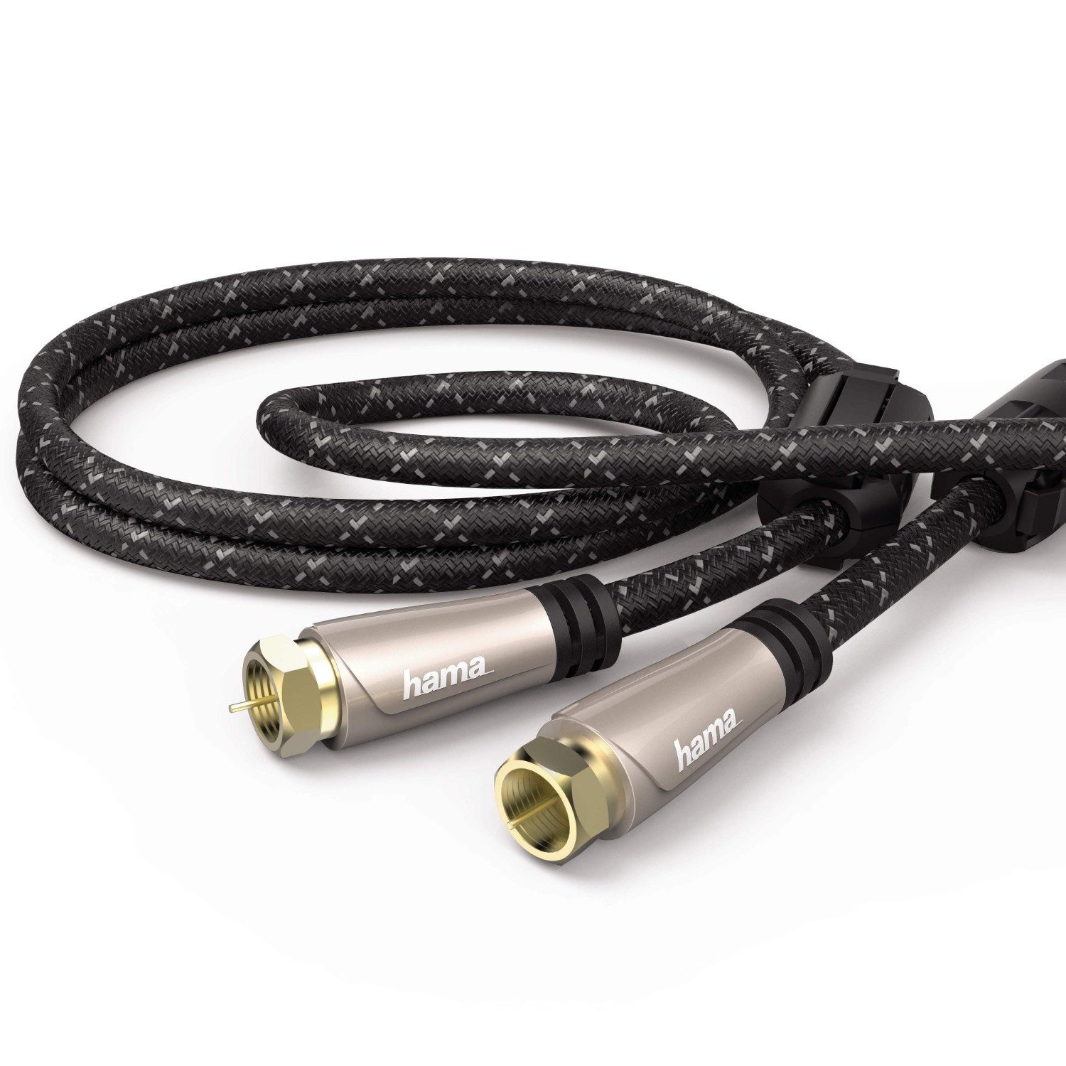 Hama 3m Sat-Kabel 120dB 8K 4K HD TV Antennen-Kabel Video-Kabel, F-Stecker, Kein (300 cm), Ultra-HD UHD HDR+ HDR 120db Koax-Kabel Koaxial-Kabel F-Stecker – Bild 5 von 5