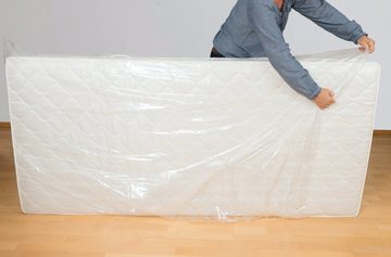 NIPS Schutzfolie MATRATZENHÜLLE 130 x 240 cm / Abdeckfolie, (2-St), Möbelschutzhülle für Umzug, Renovierung und Lagerung