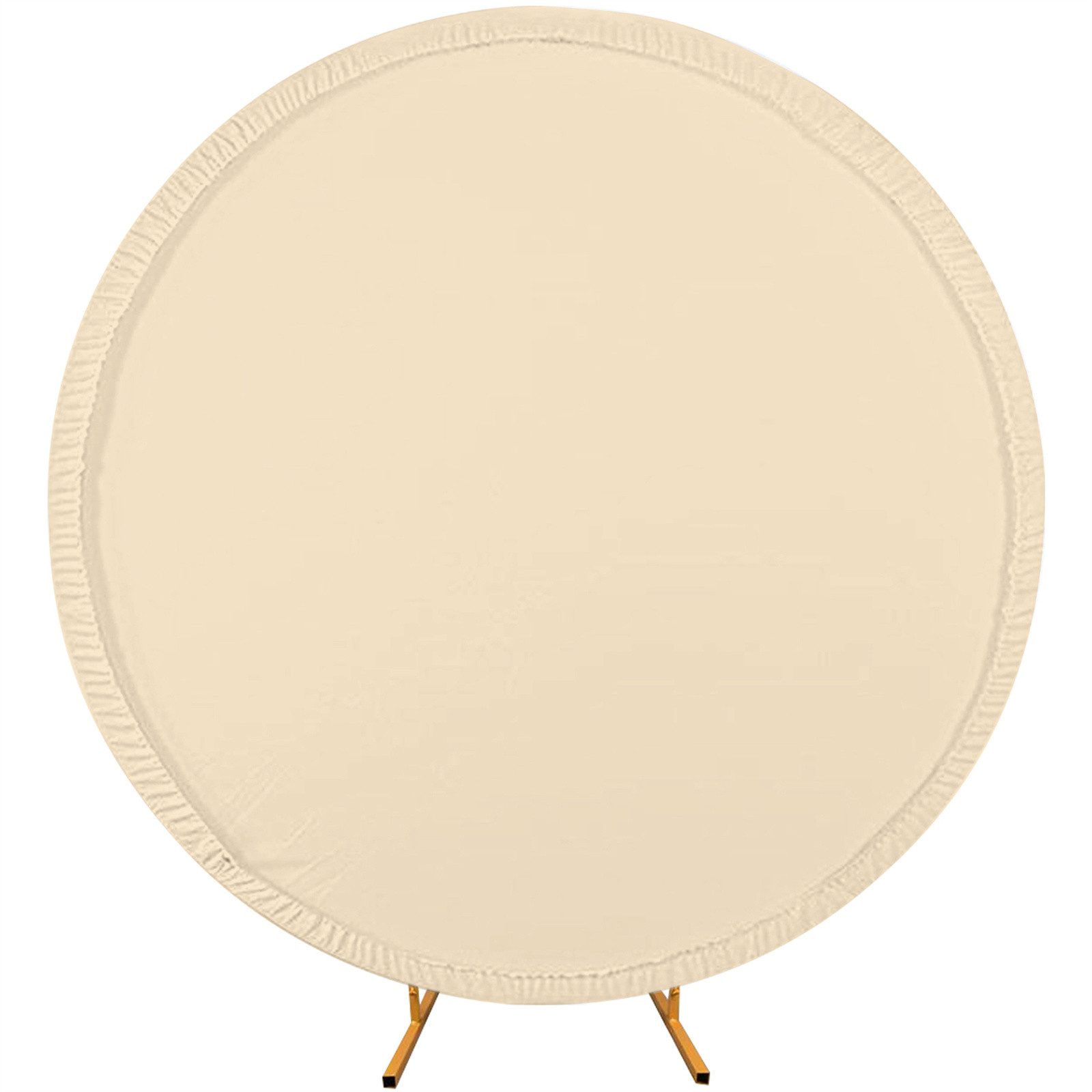 GarveeMore Aufblasbares Partyzubehör Runde Bogen Hintergrund Abdeckung, 6ft/6.5ft/7.2ft Kreis Bogen Stand