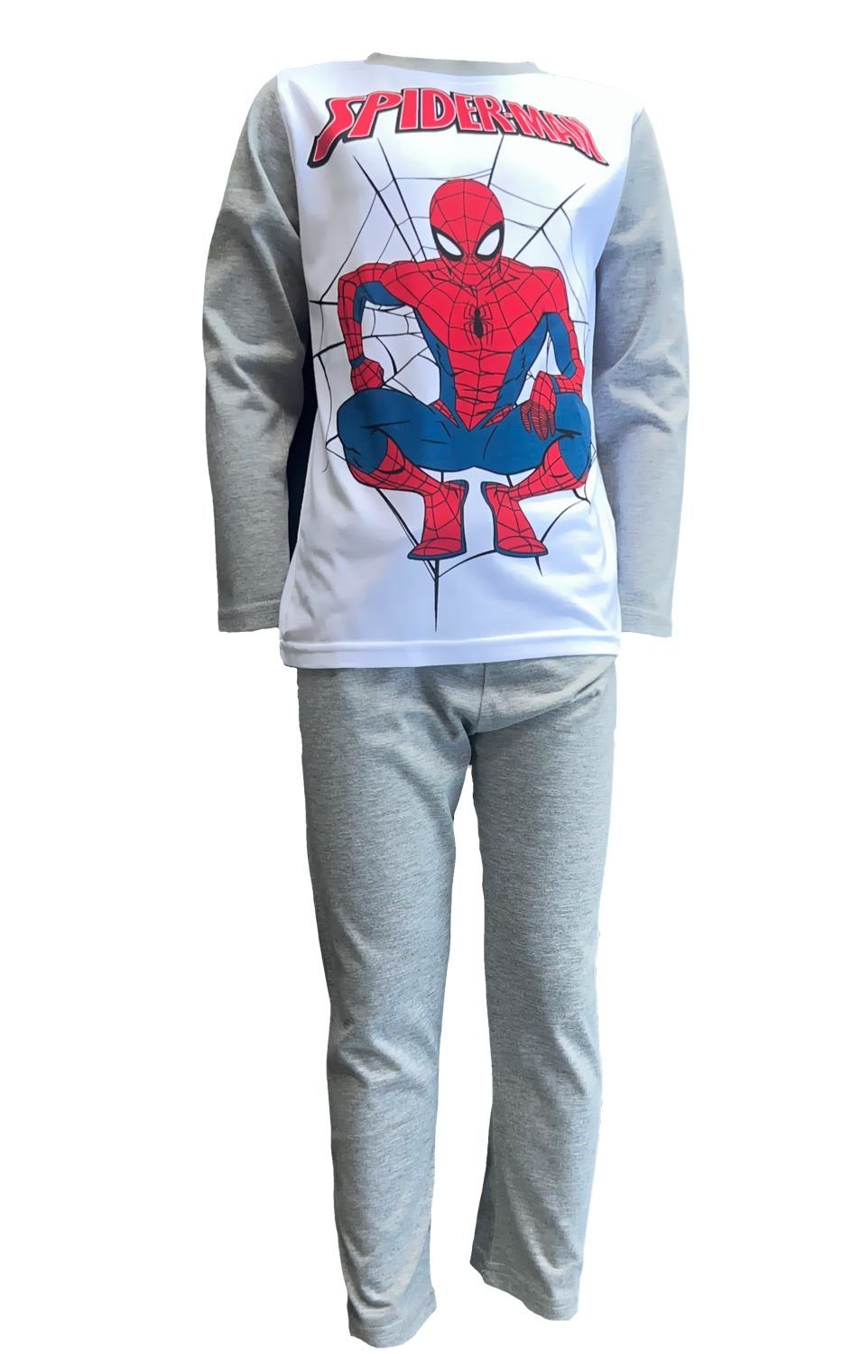 Spiderman Pyjama Spider-Man Jungen Schlafanzug Pyjama Gr.98 104 110 116 128