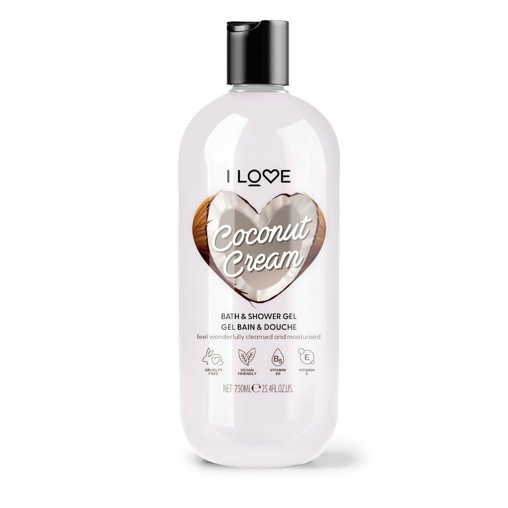 I Love... Duschgel I Love, Coconut & Cream