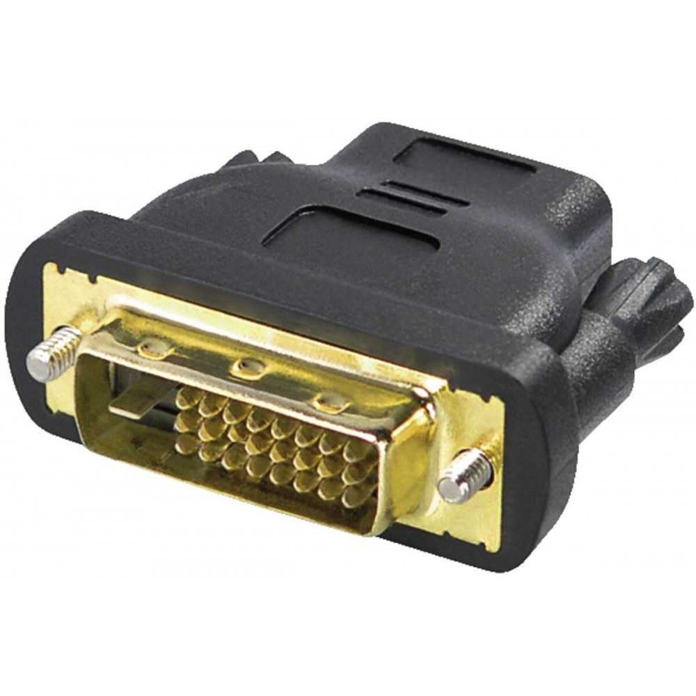 Transmedia Transmedia C 197 BL DVI/HDMI Adapter - Verbindungsl. Elektro-Kabel, USB-C, HDMI, Klinke, Leicht und tragbar für unterwegs