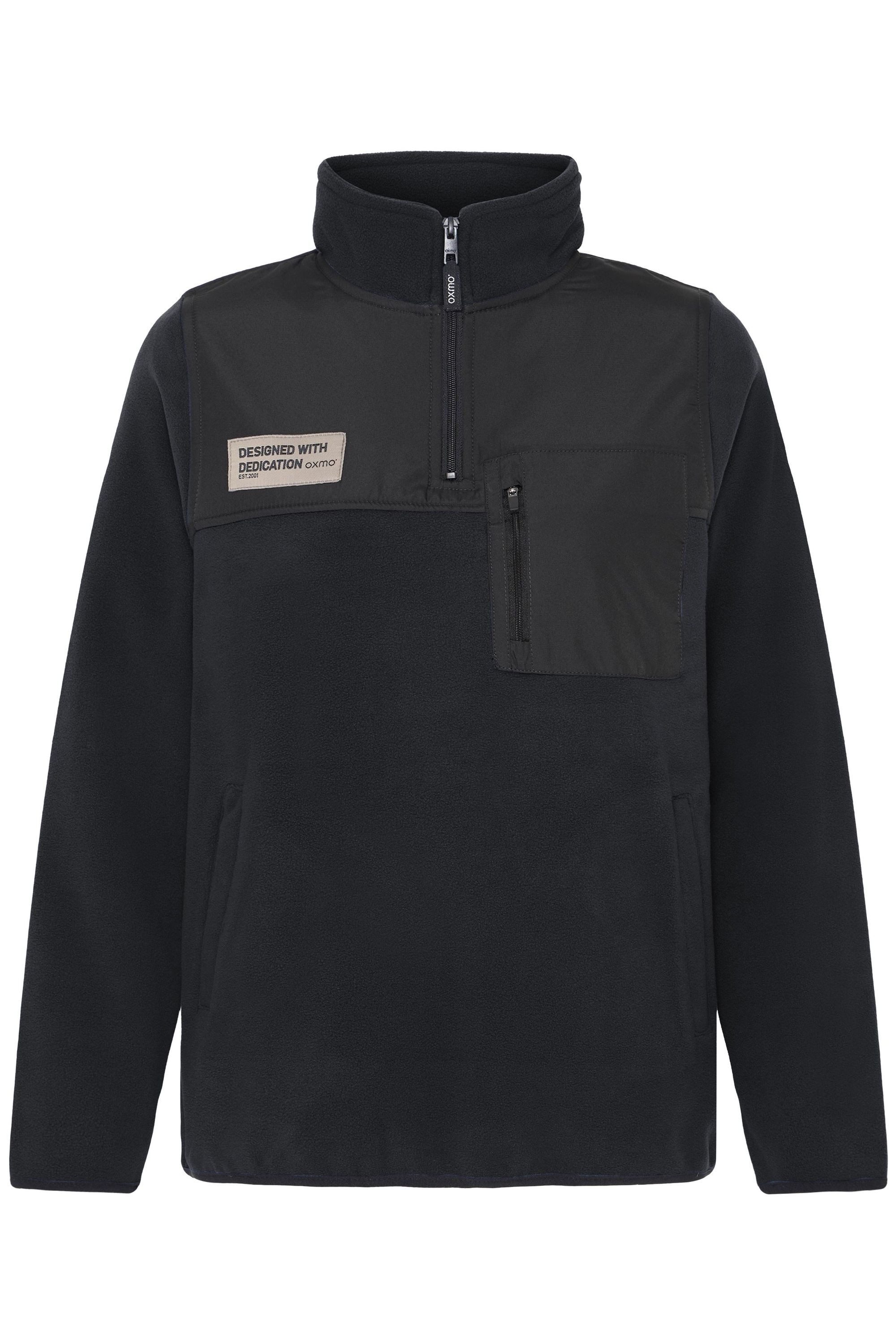 OXMO Troyer OXNETE HALFZIP Modischer Fleecetroyer günstig online kaufen