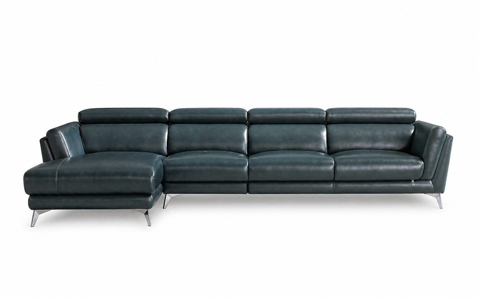 JVmoebel Ecksofa Italienisches Designer Sofa hochwertigem Holz stilvoller Polsterung, Made in Europa