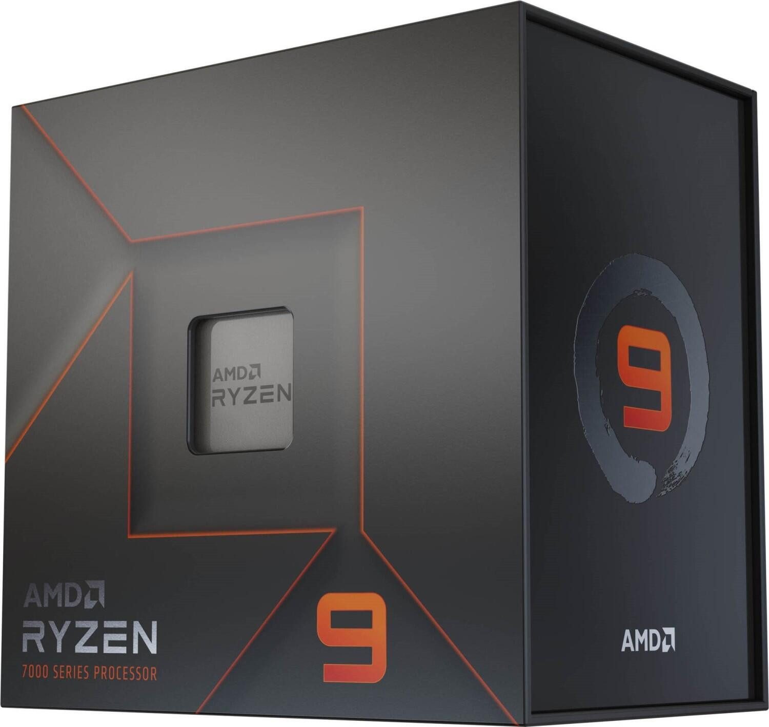 AMD Prozessor Ryzen 9 7900X Gaming CPU - 12 Kerne, AM4 Sockel, bis zu 5,6 GHz Turbo, PCIe 5.0, Integrierte Radeon Graphics, Zen 4