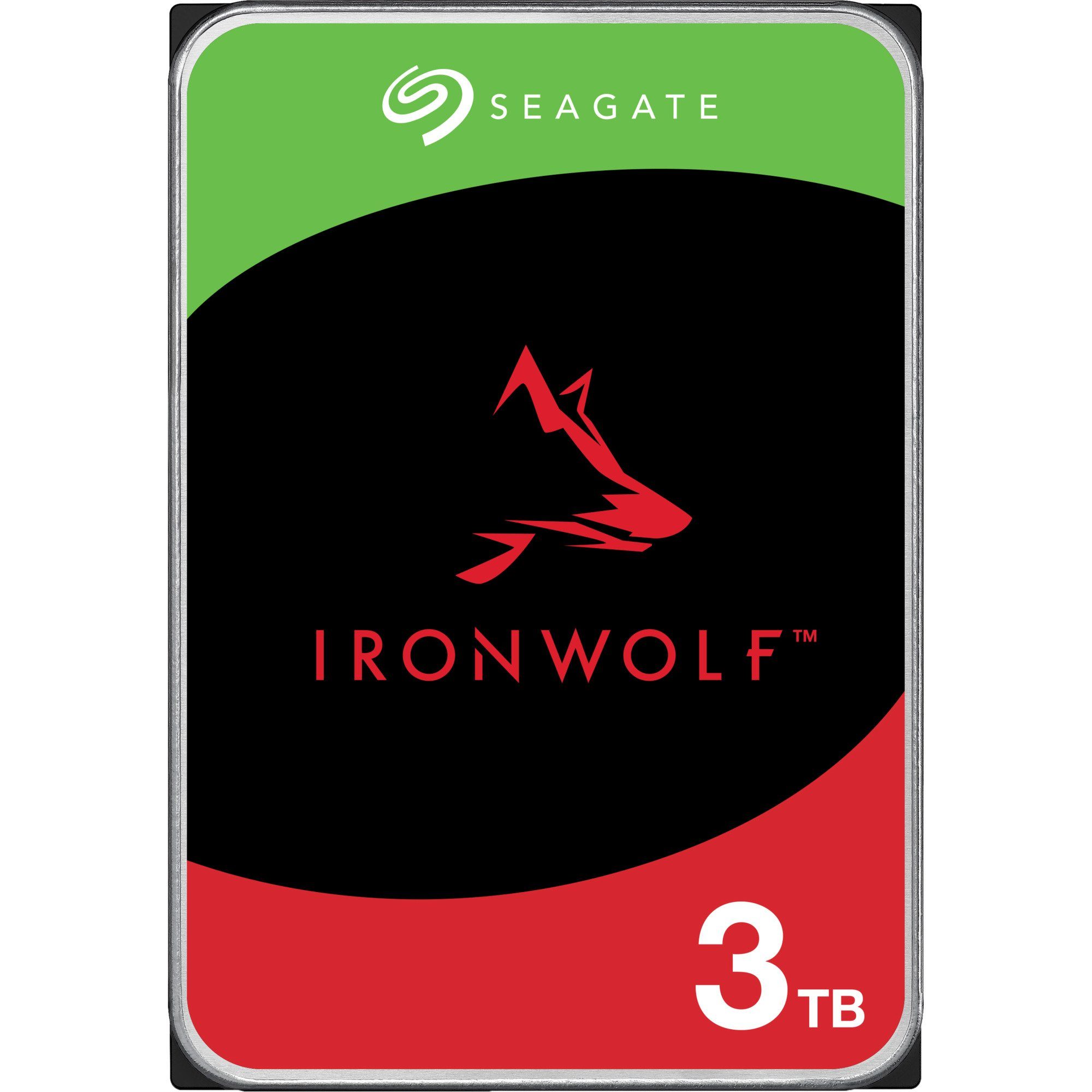 Seagate Seagate IronWolf NAS 3 TB CMR, Festplatte, (SATA 6 interne HDD-Festplatte (3 TB) 3.5"