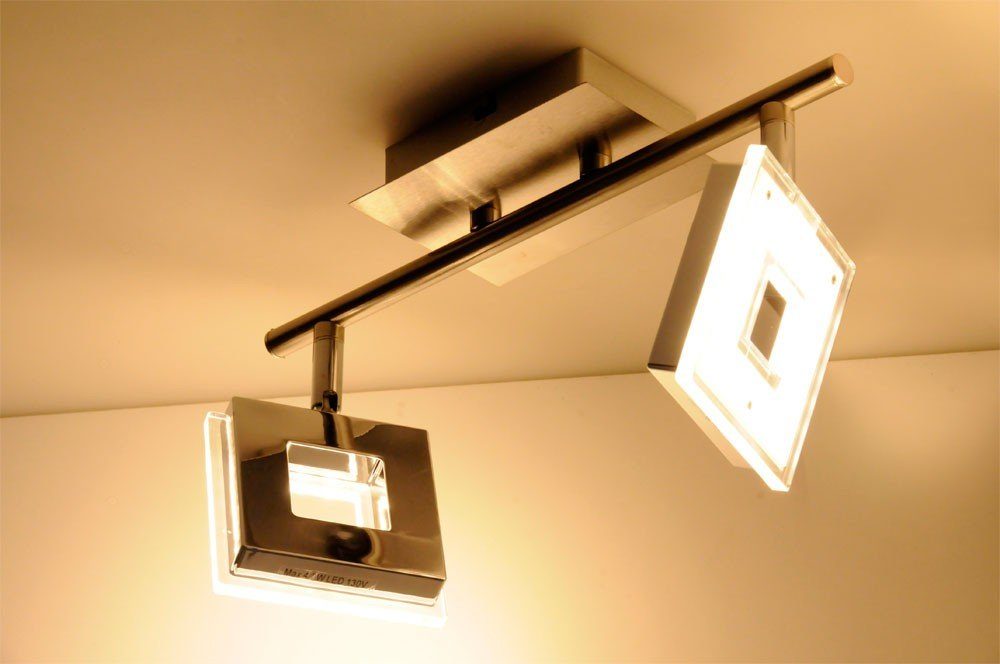 LED-Leuchtmittel Wohnzimmerlampe etc-shop Spotlampe Deckenlampe Deckenleuchte, LED fest Deckenleuchte LED verbaut, Warmweiß,