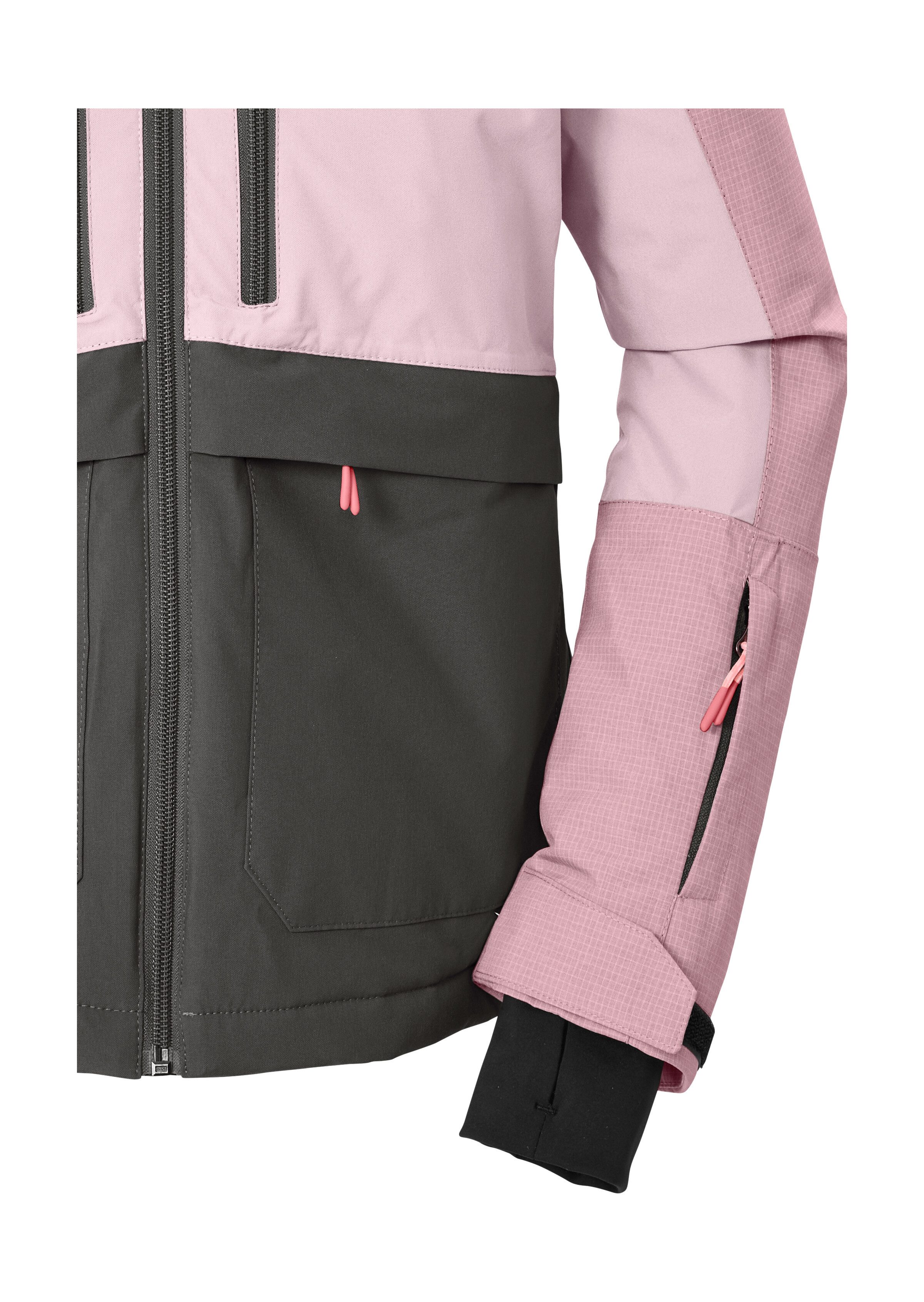 Killtec Funktionsjacke KOW 160 GRLS JCKT Wind- und wasserdicht, reflektierend, abnehmbare Kapuze – Bild 4 von 5