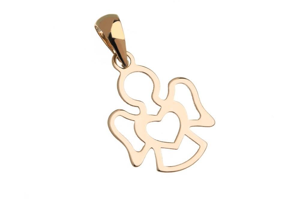 Silberkettenstore Kettenanhänger Ketten Anhänger Engel - 585 Gelbgold günstig online kaufen