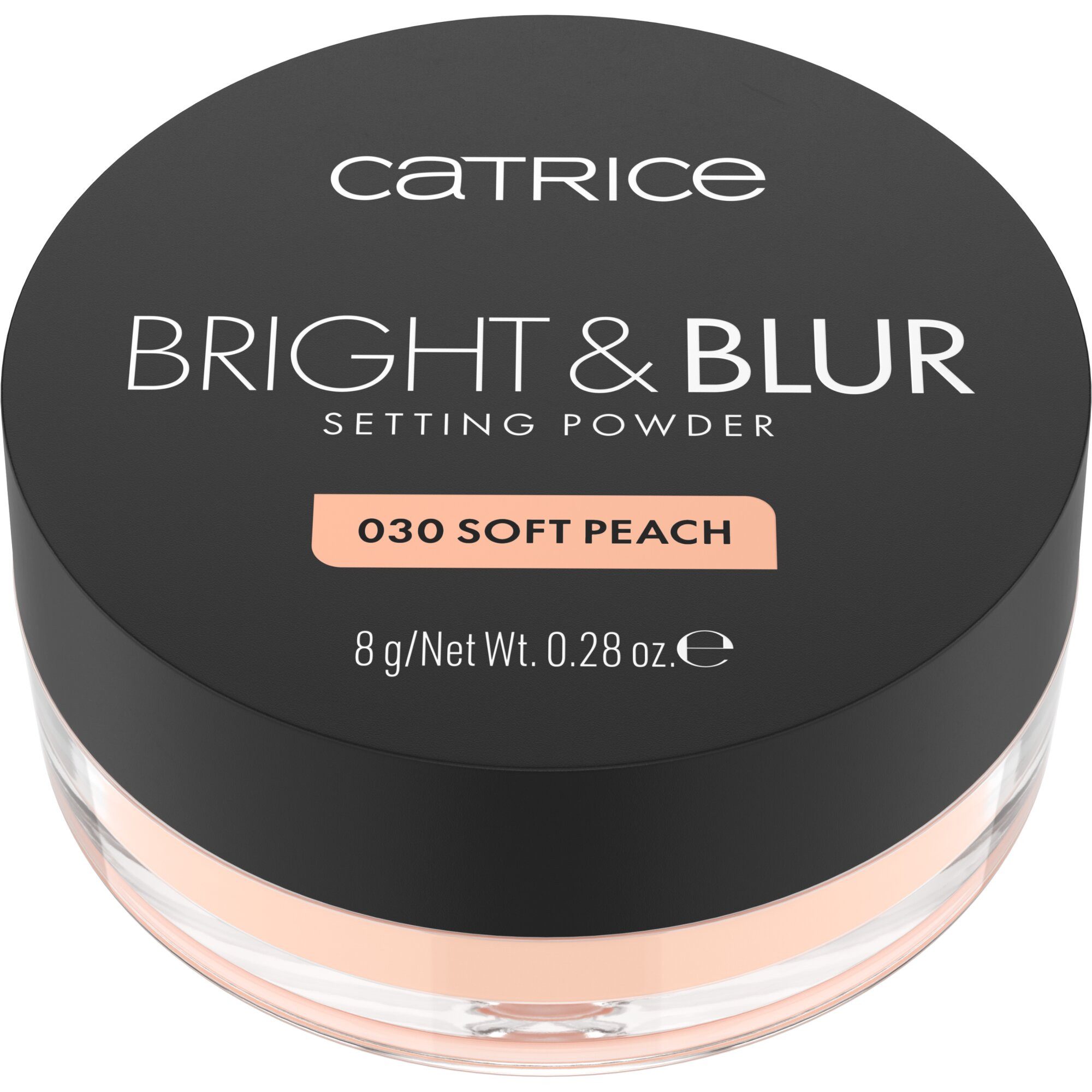 Catrice Puder Bright & Blur Setting Powder, Perfekt zum Fixieren des Make-ups und für einen strahlenden Glow