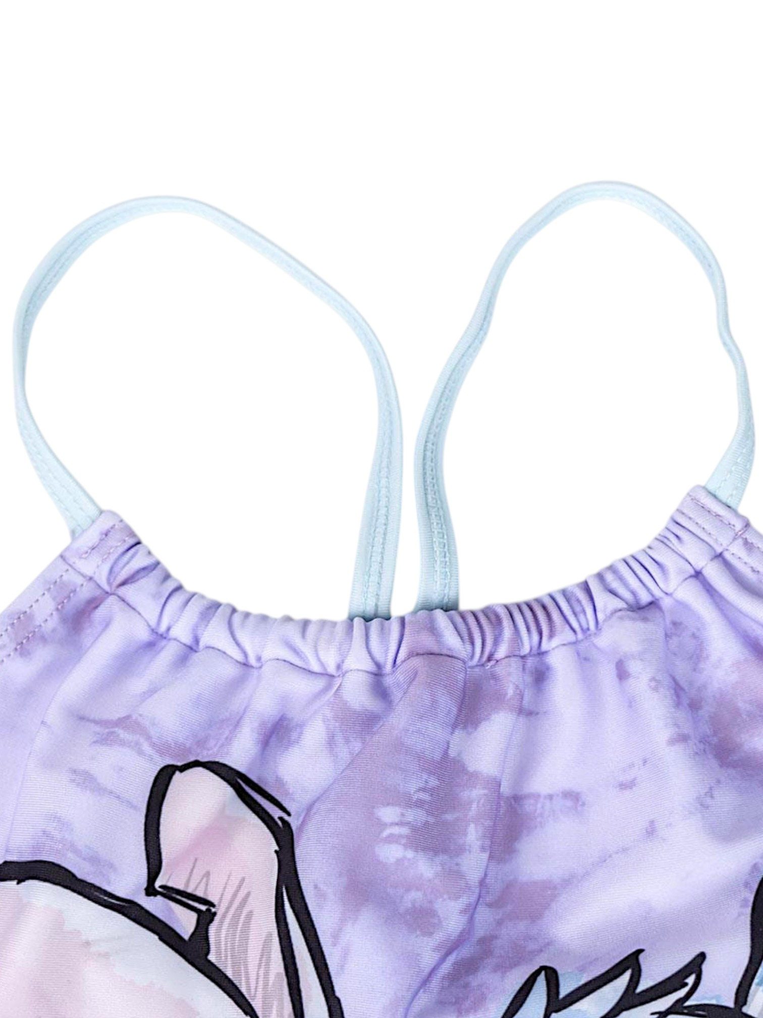 Cerdá Badeanzug Disney Stitch & Angel Mädchen Schwimmanzug Gr. 110 - 152 cm – Bild 3 von 3