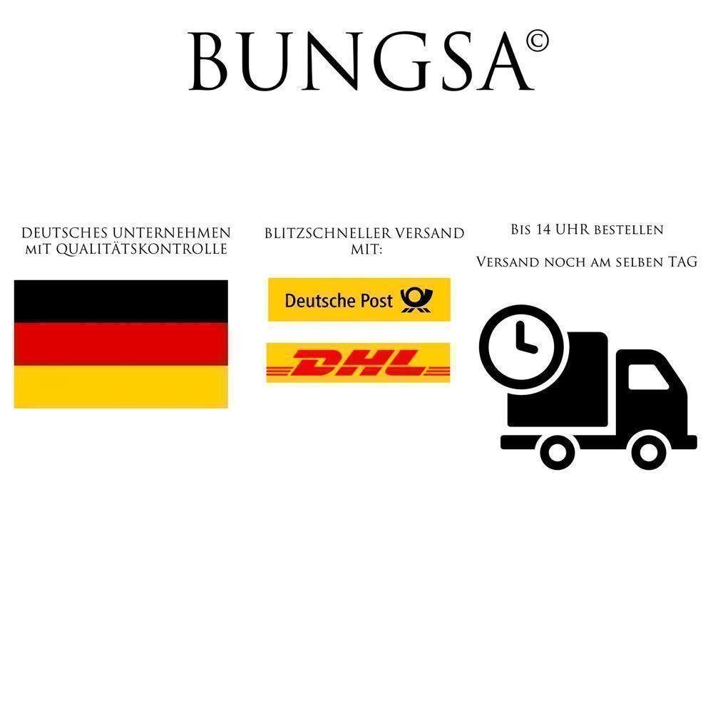 BUNGSA Armband G - Buchstaben Armkette aus Edelstahl Silber Unisex (1 Armband, 1-tlg), Bracelet Armschmuck – Bild 3 von 4